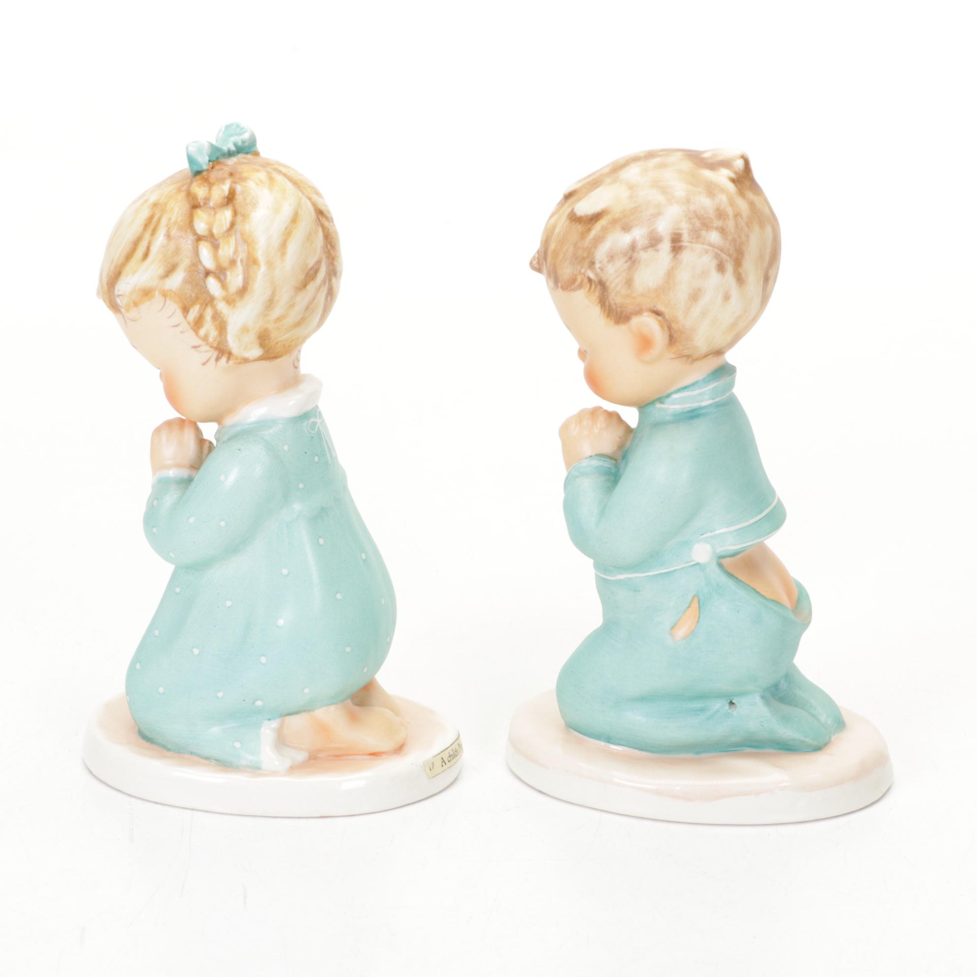 Goebel Charlot Byj Blonde Figurines, Late 20th Century