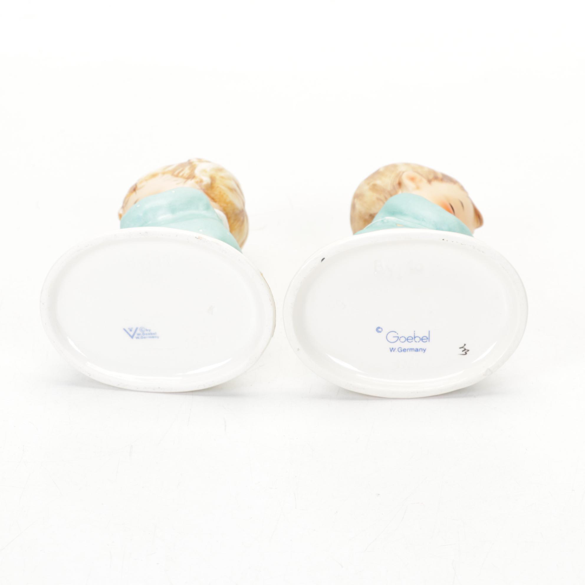 Goebel Charlot Byj Blonde Figurines, Late 20th Century