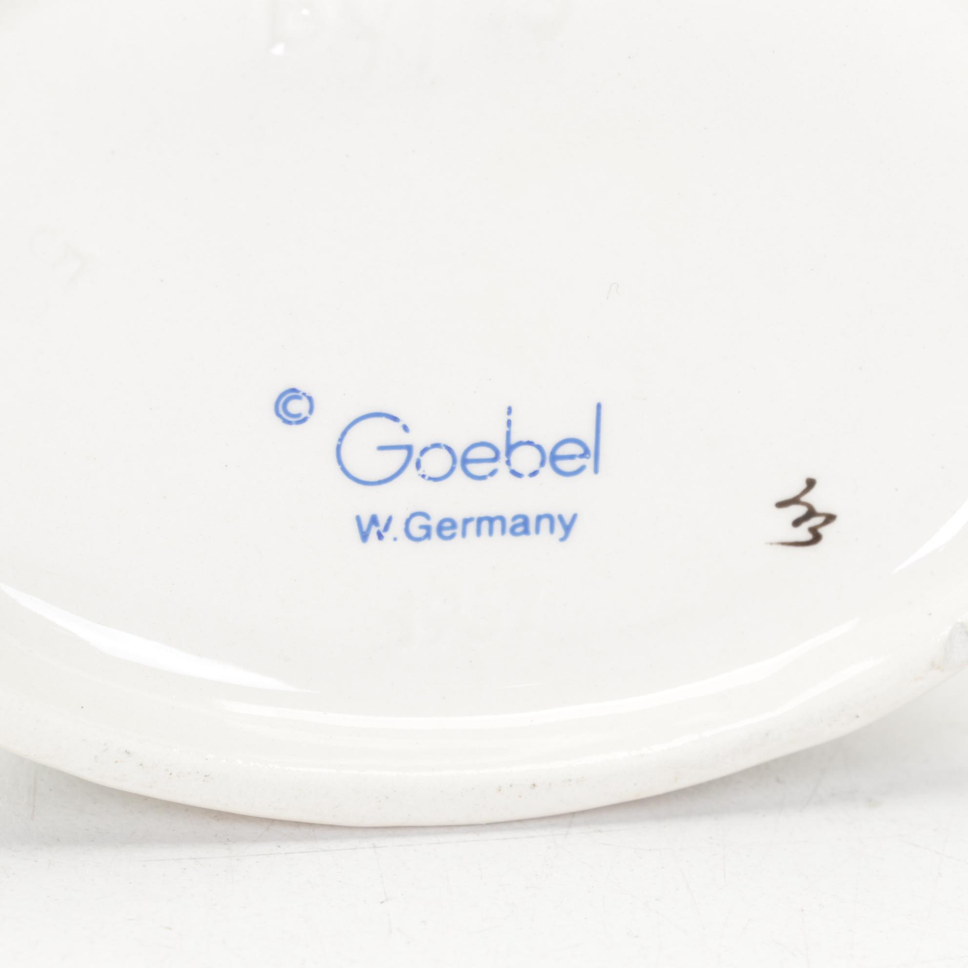 Goebel Charlot Byj Blonde Figurines, Late 20th Century