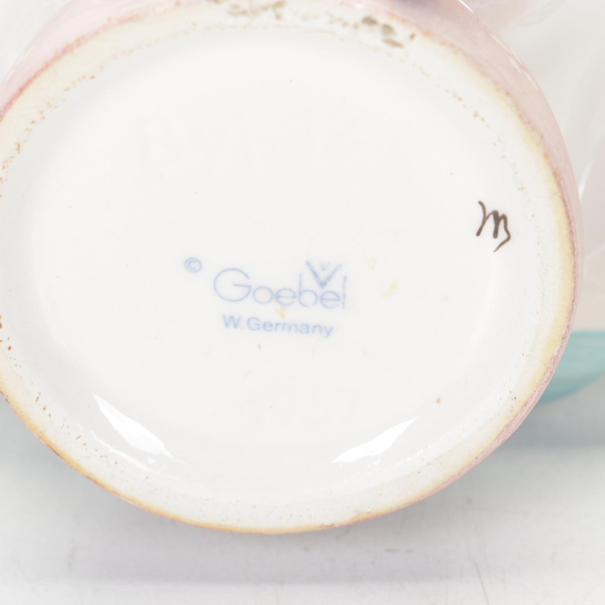 Goebel Charlot Byj Blonde Figurines, Late 20th Century