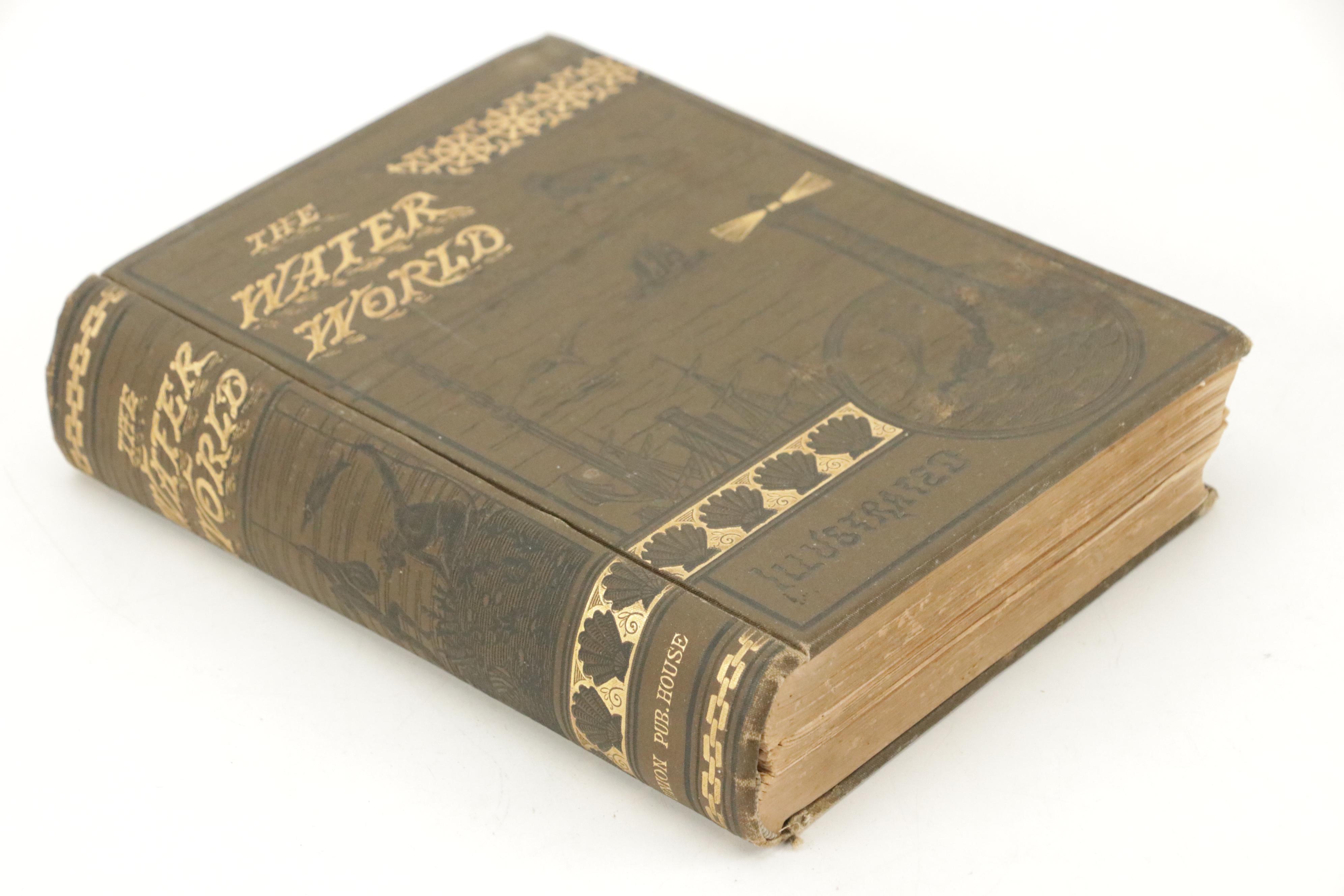 Illustrated "Manual of Geology" by James D. Dana with "The Water World"