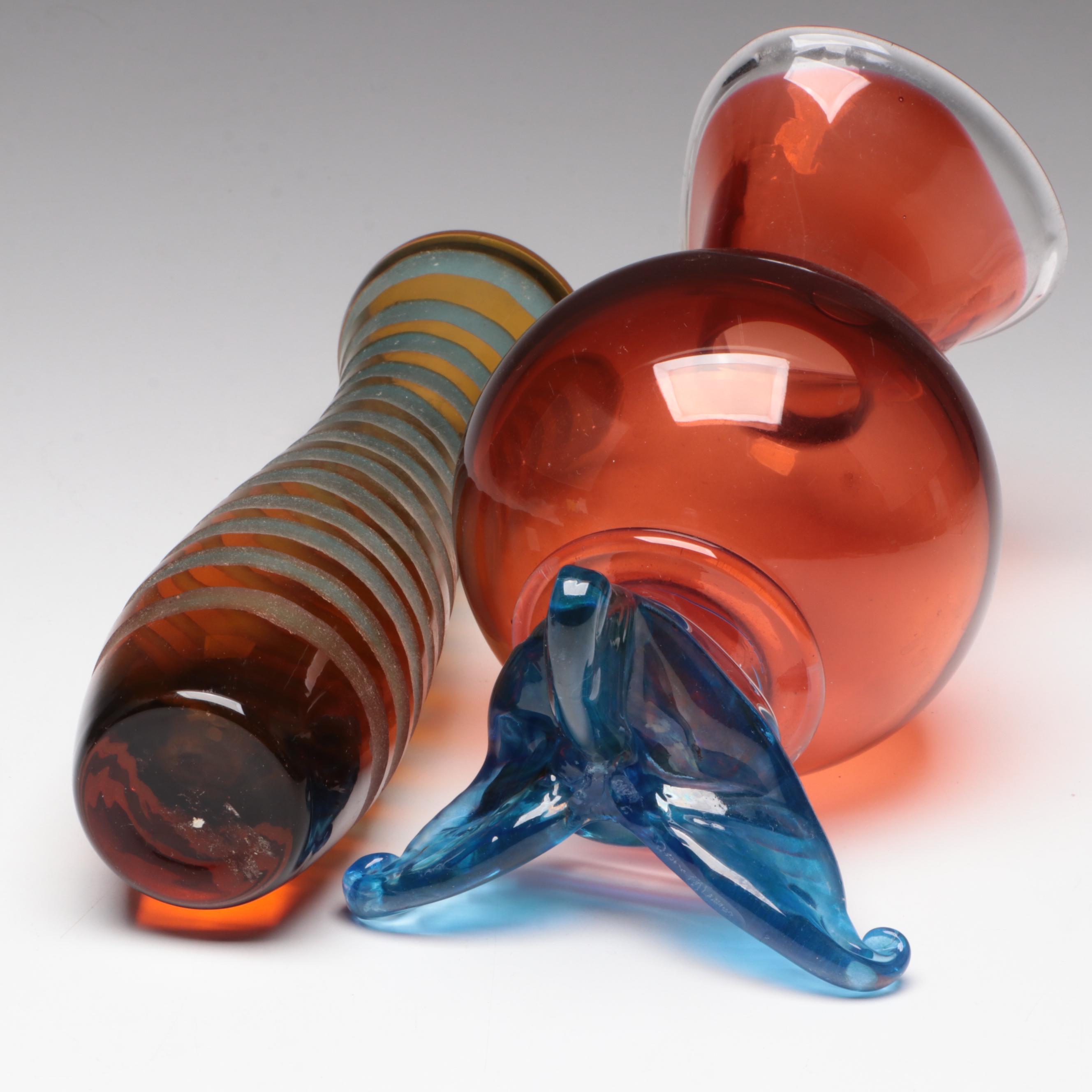 Art Glass Vases and Bowls