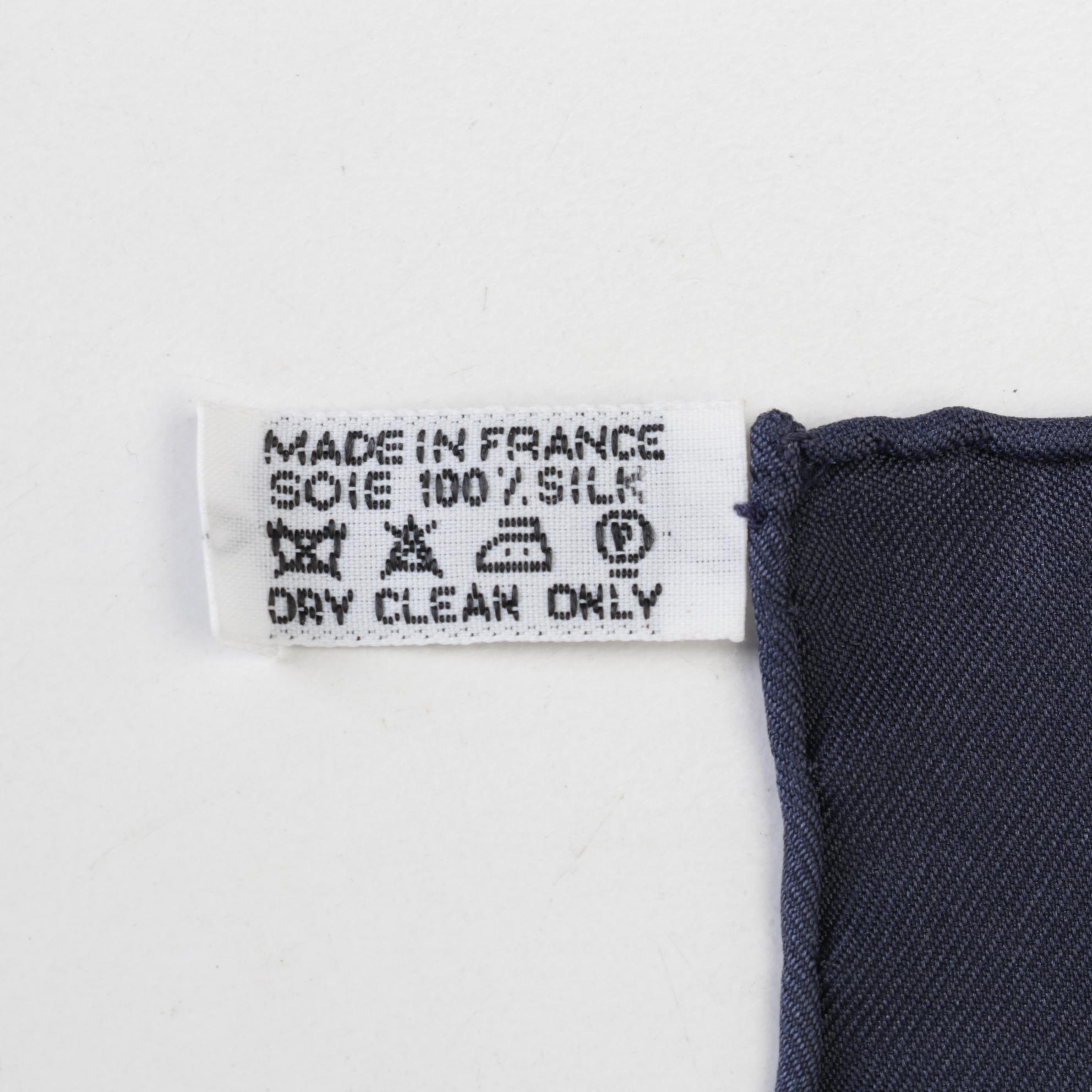 Hermès "Ombrelles et Parapluies" Silk Scarf by Hubert de Watrigant