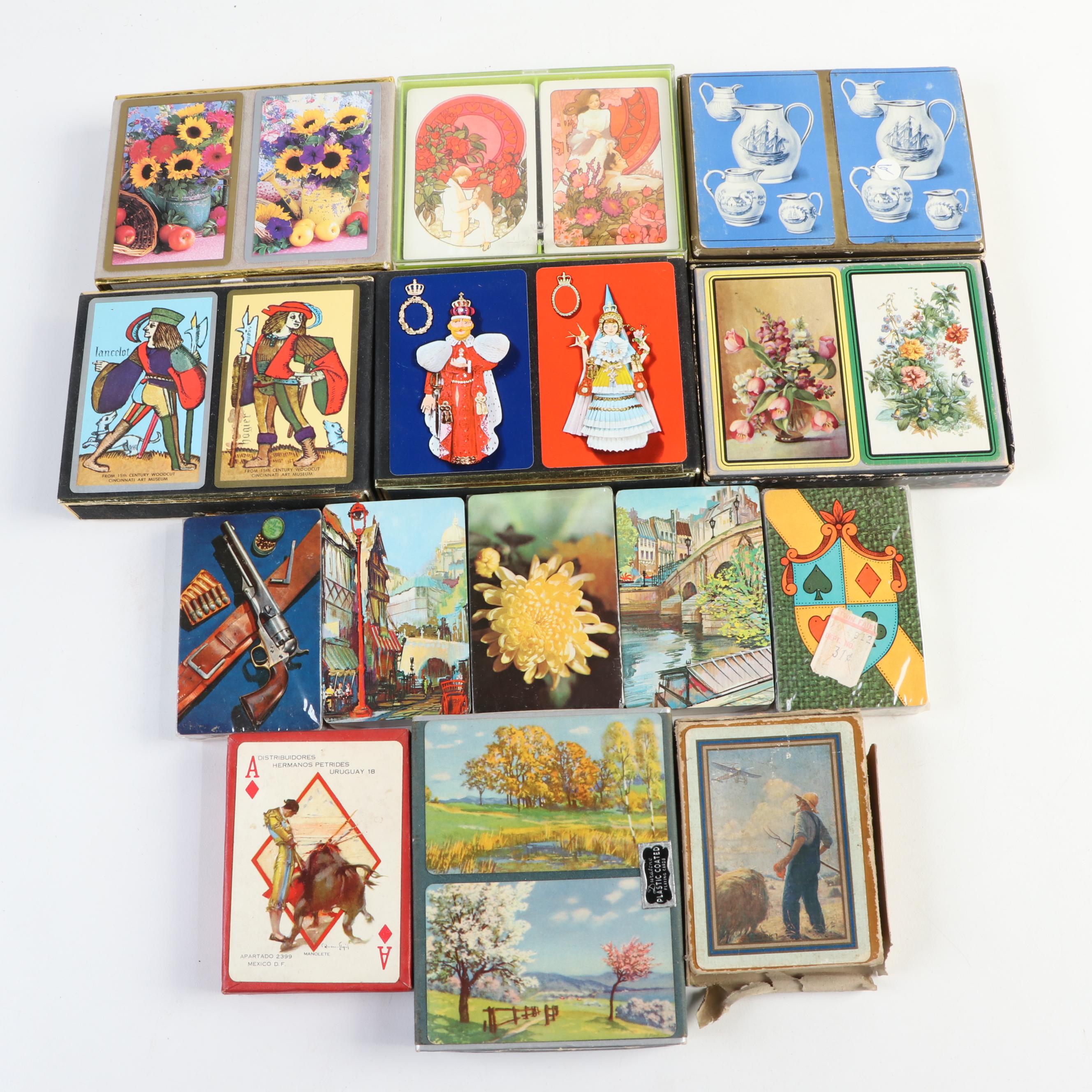 Duratone, Stardust, Whitman and Other Novelty Playing Card Decks