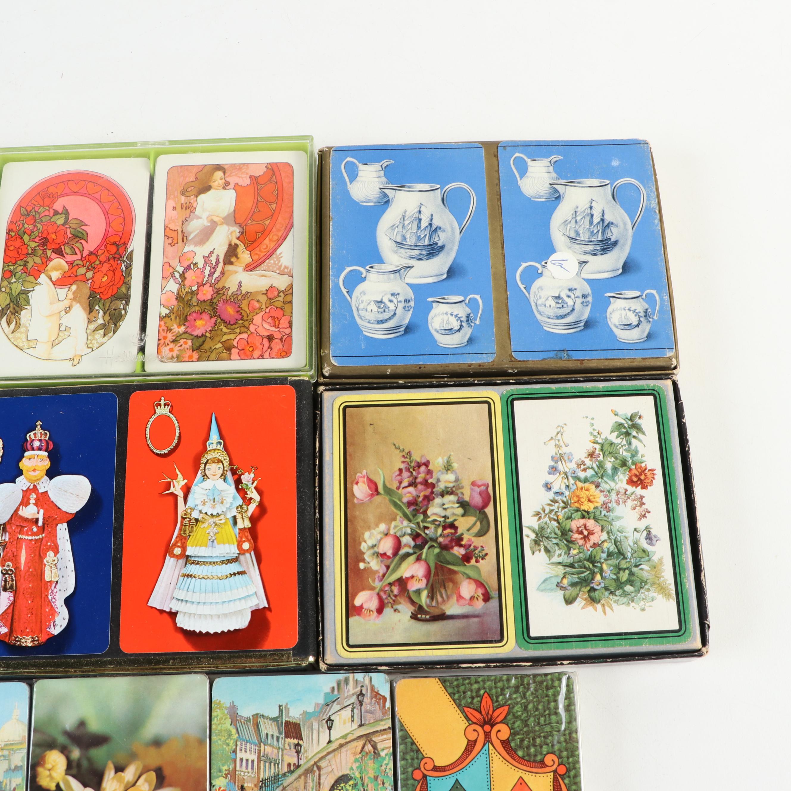 Duratone, Stardust, Whitman and Other Novelty Playing Card Decks