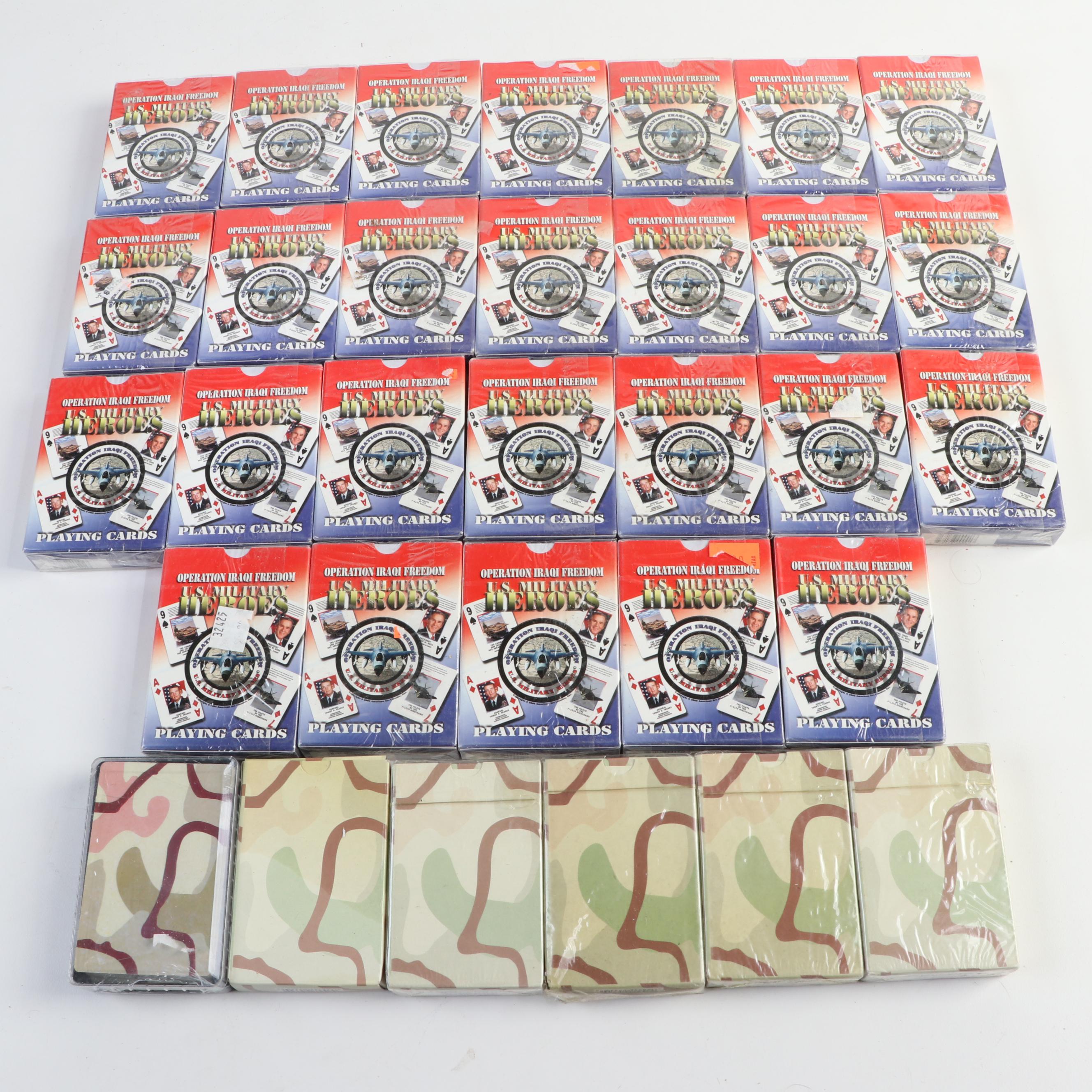 Operation Iraqi Freedom Playing Card Decks and More