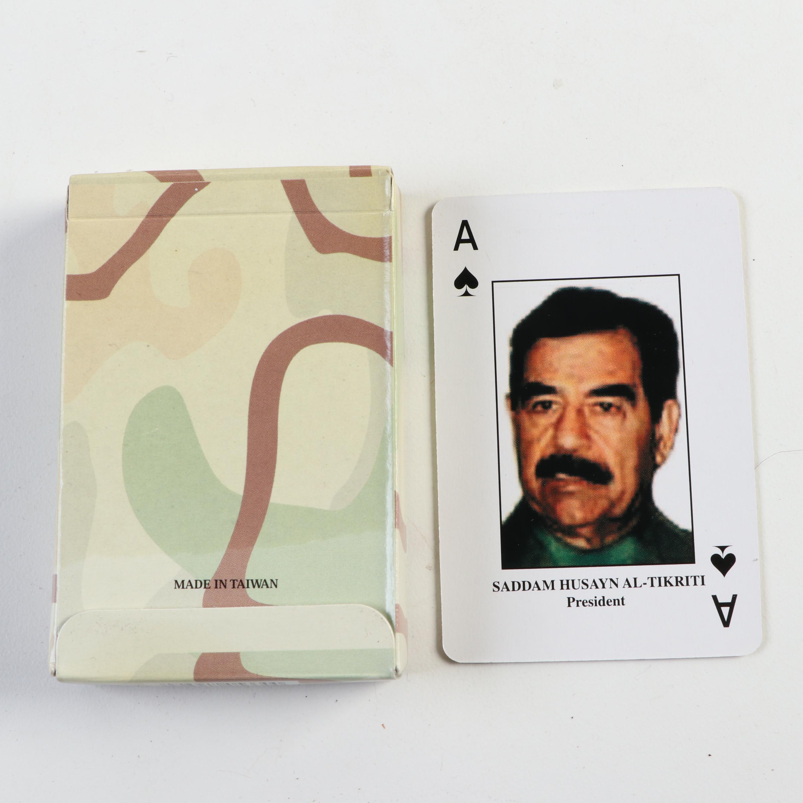 Operation Iraqi Freedom Playing Card Decks and More