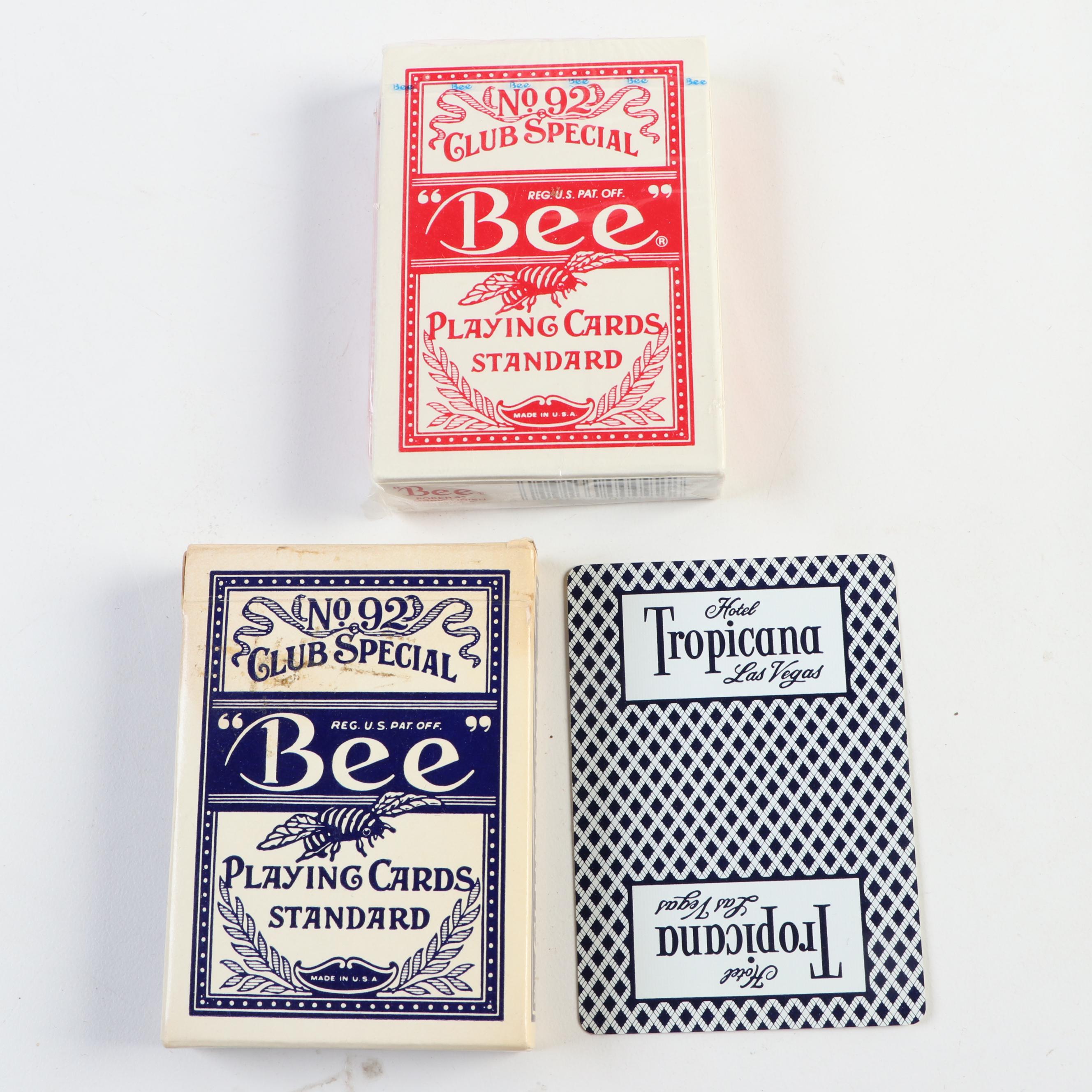 Bulldog Squeezers, Stud, Aviator Pinochle and Other Playing Card Decks