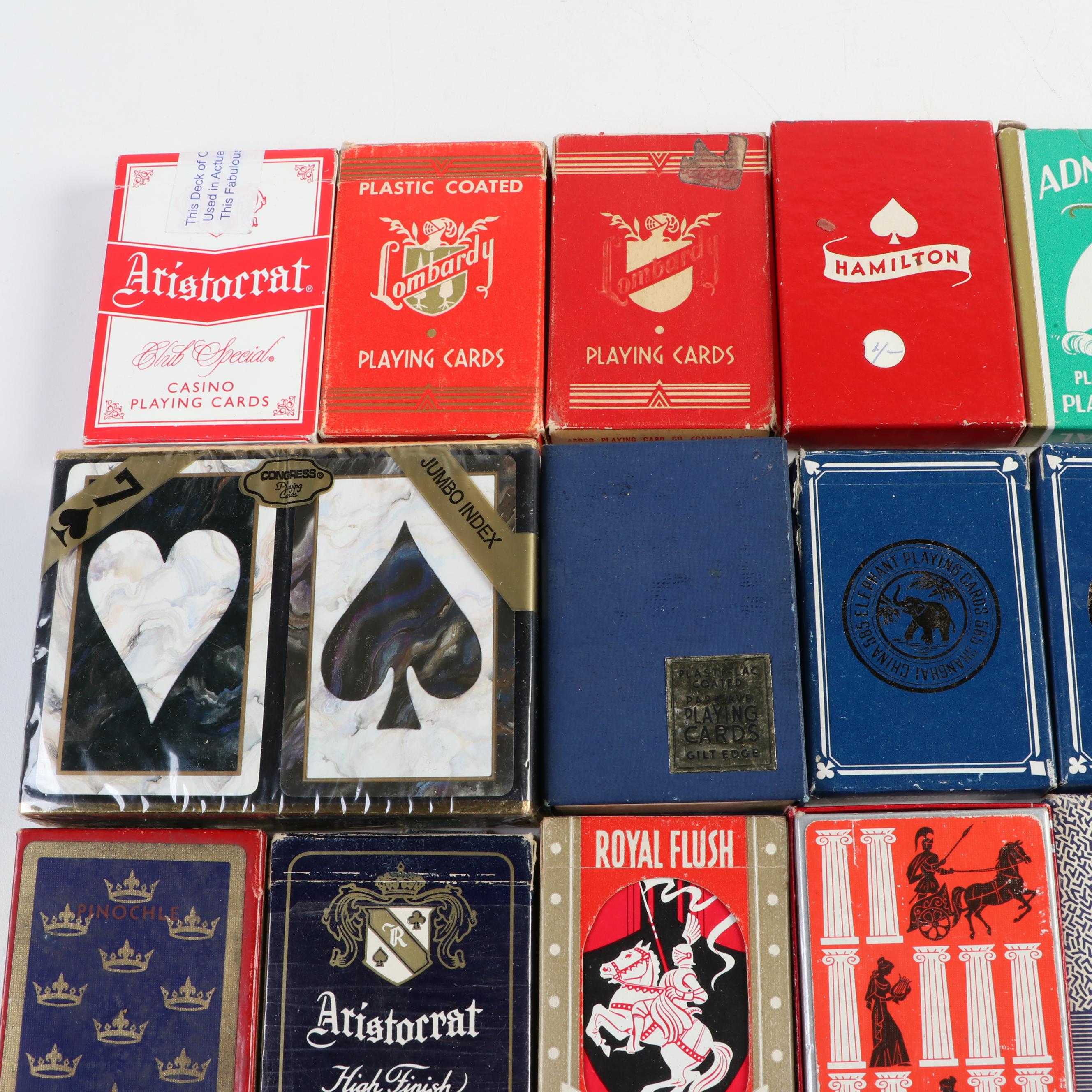 Russell Playing Card Co., Lombardy, Hamilton and More Playing Card Decks