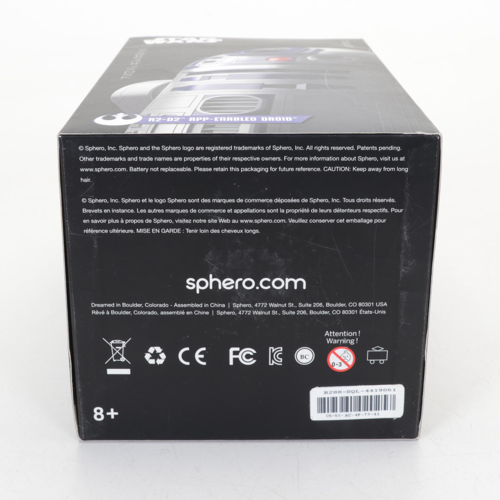 Star Wars Sphero R2-D2  and BB-8 Droids With Force Band Controller