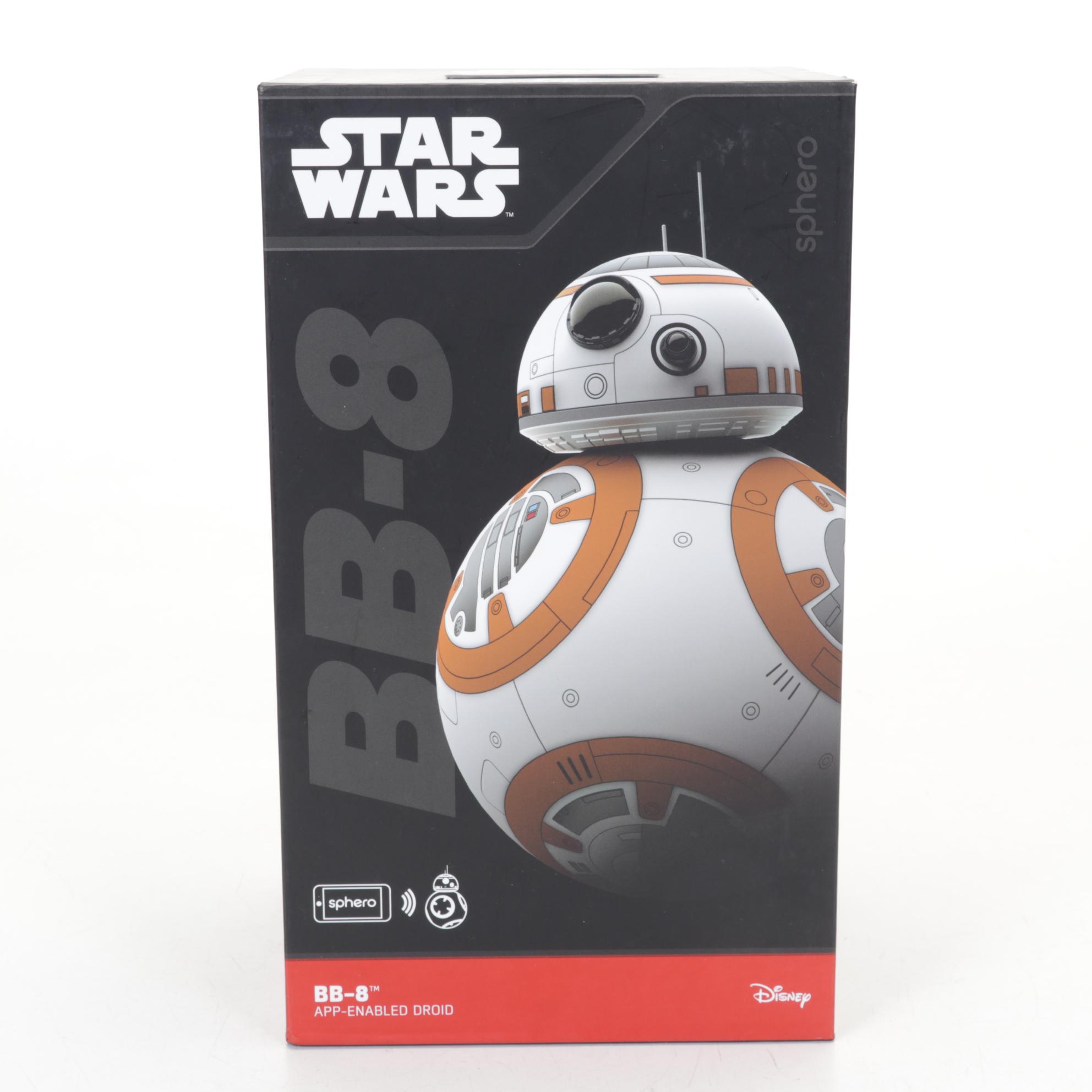 Star Wars Sphero R2-D2  and BB-8 Droids With Force Band Controller