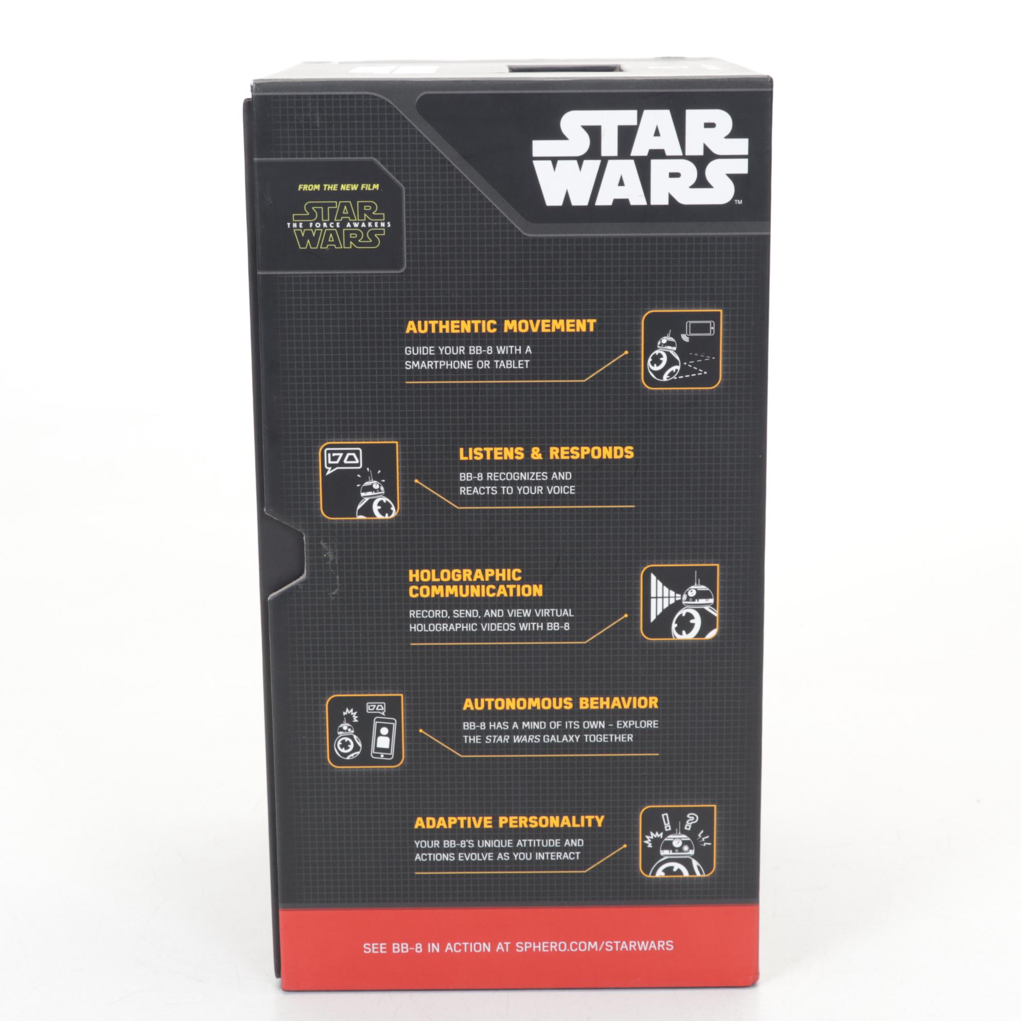 Star Wars Sphero R2-D2  and BB-8 Droids With Force Band Controller