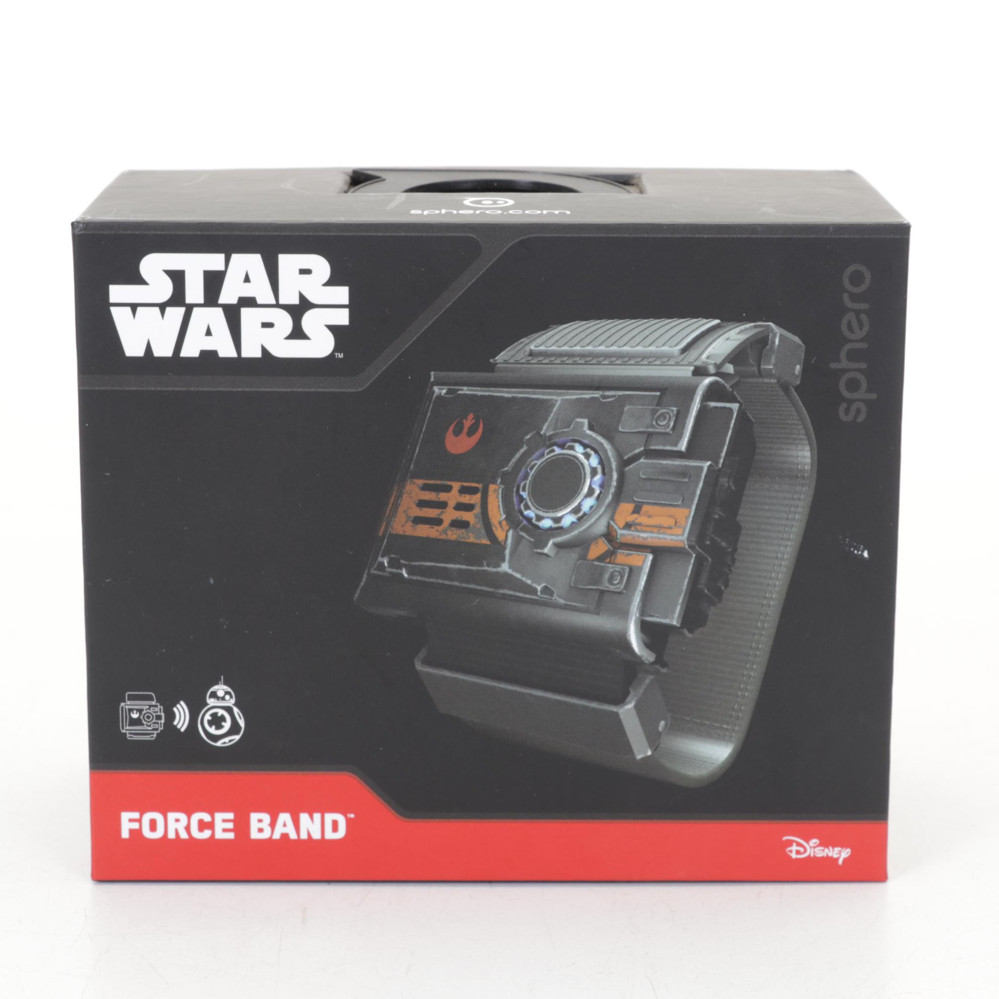 Star Wars Sphero R2-D2  and BB-8 Droids With Force Band Controller