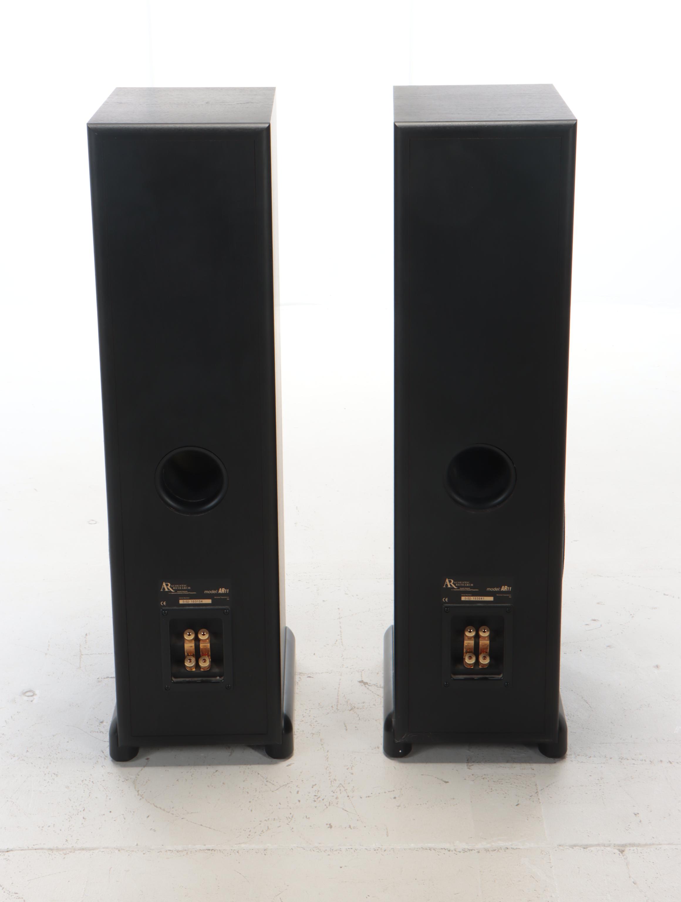 Acoustic Research AR11 Floor Standing Speakers Pair