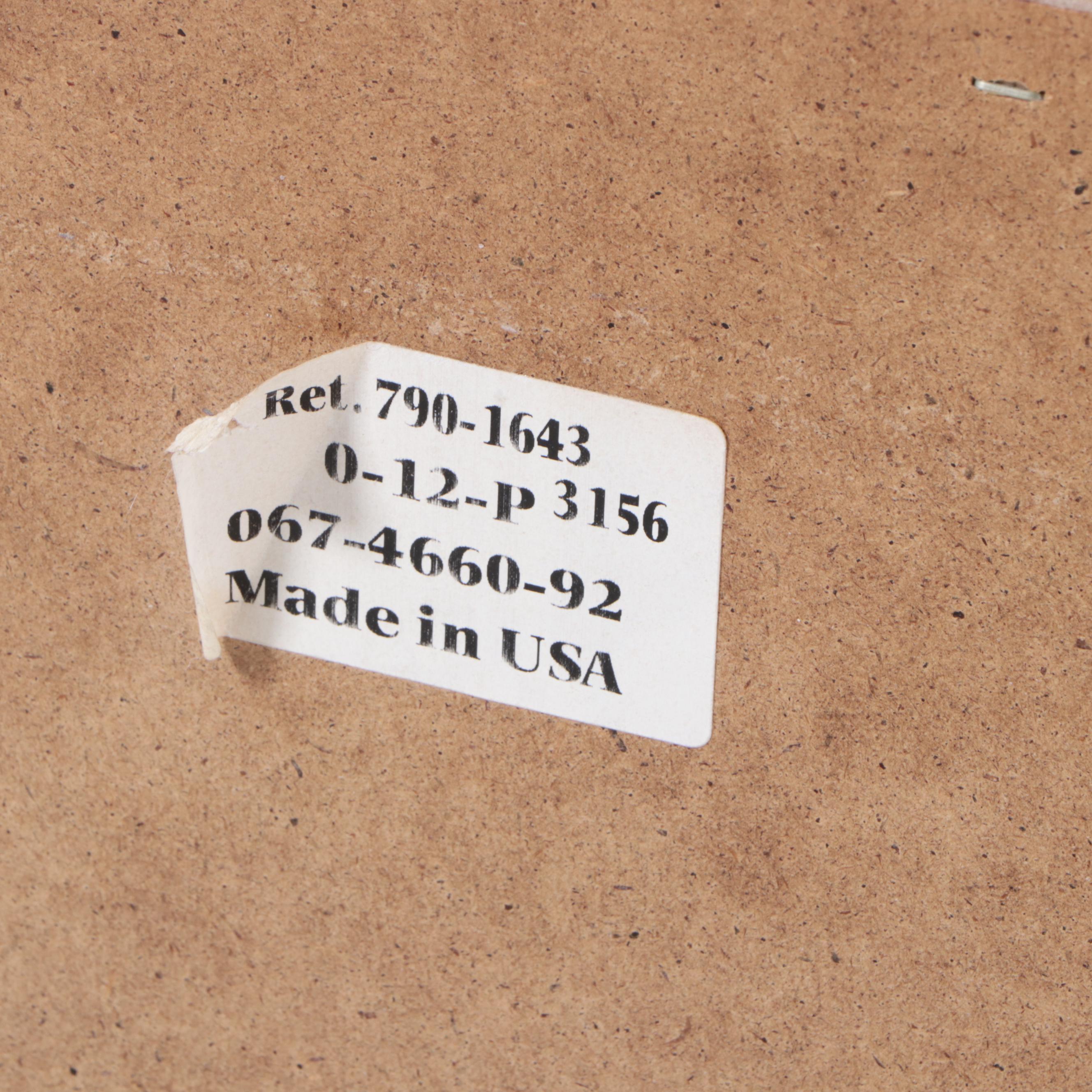 Broyhill "Fontana" Pine King Size Bed Frame Plus Bedside Chest