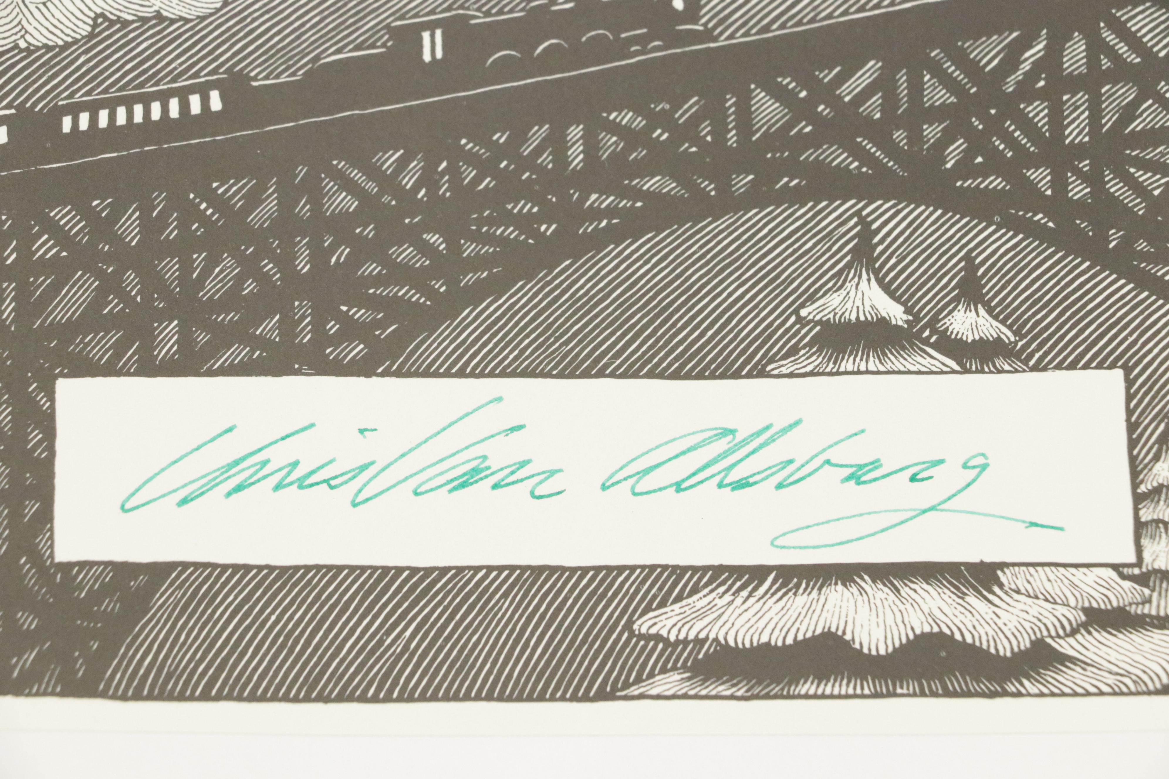 Signed "The Polar Express" by Chris Van Allsburg