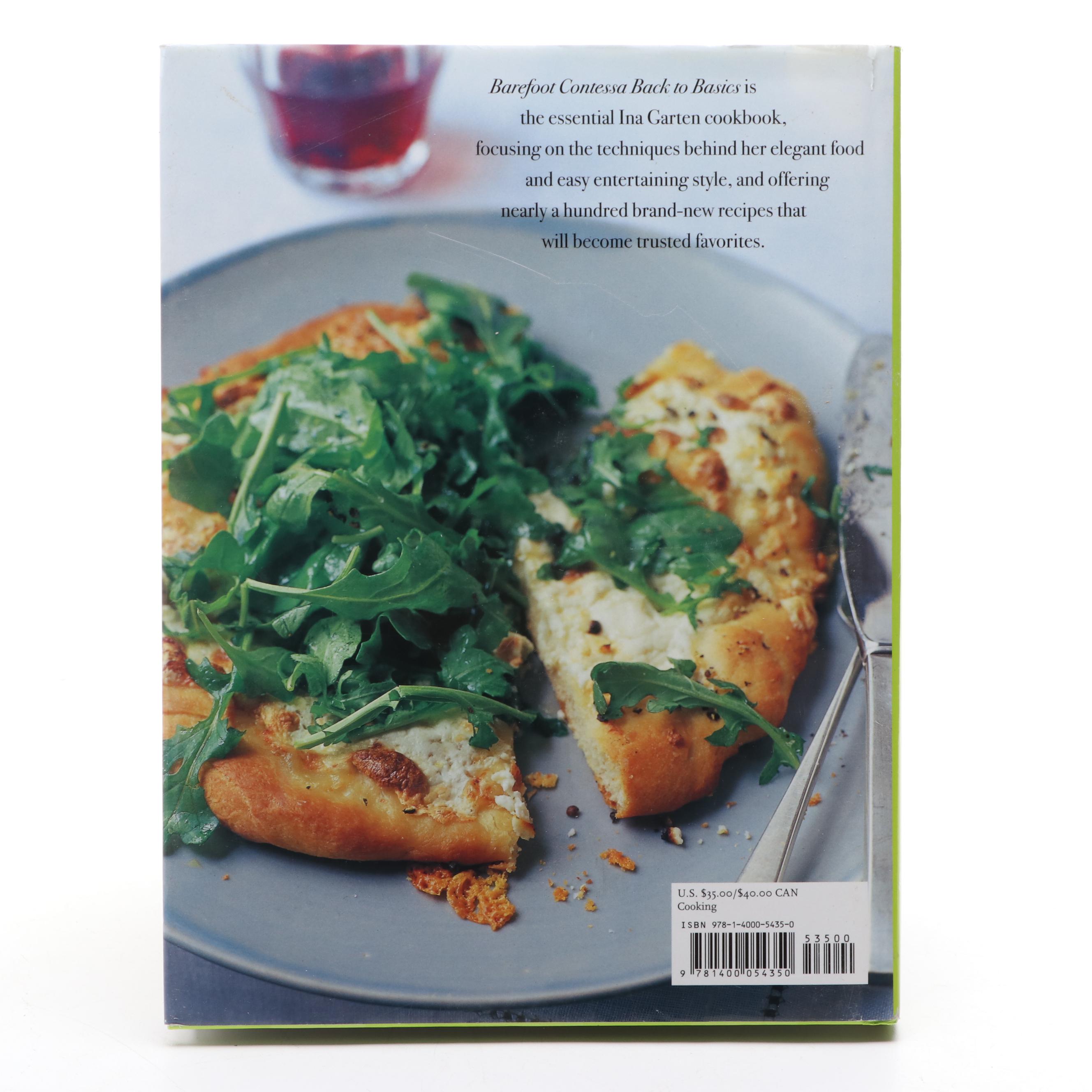 Signed First Edition "Back to Basics" and More Ina Garten Cookbooks