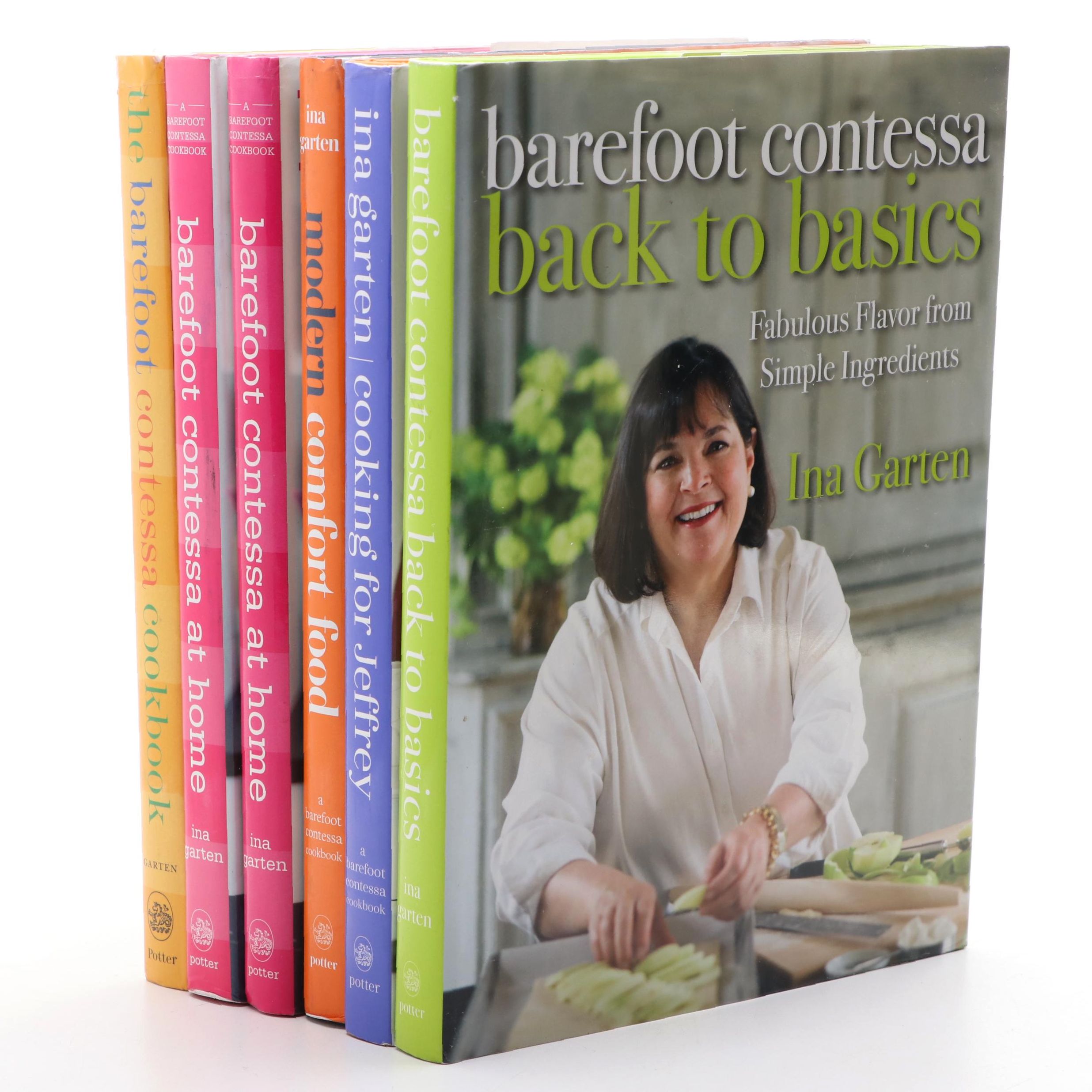 Signed First Edition "Back to Basics" and More Ina Garten Cookbooks
