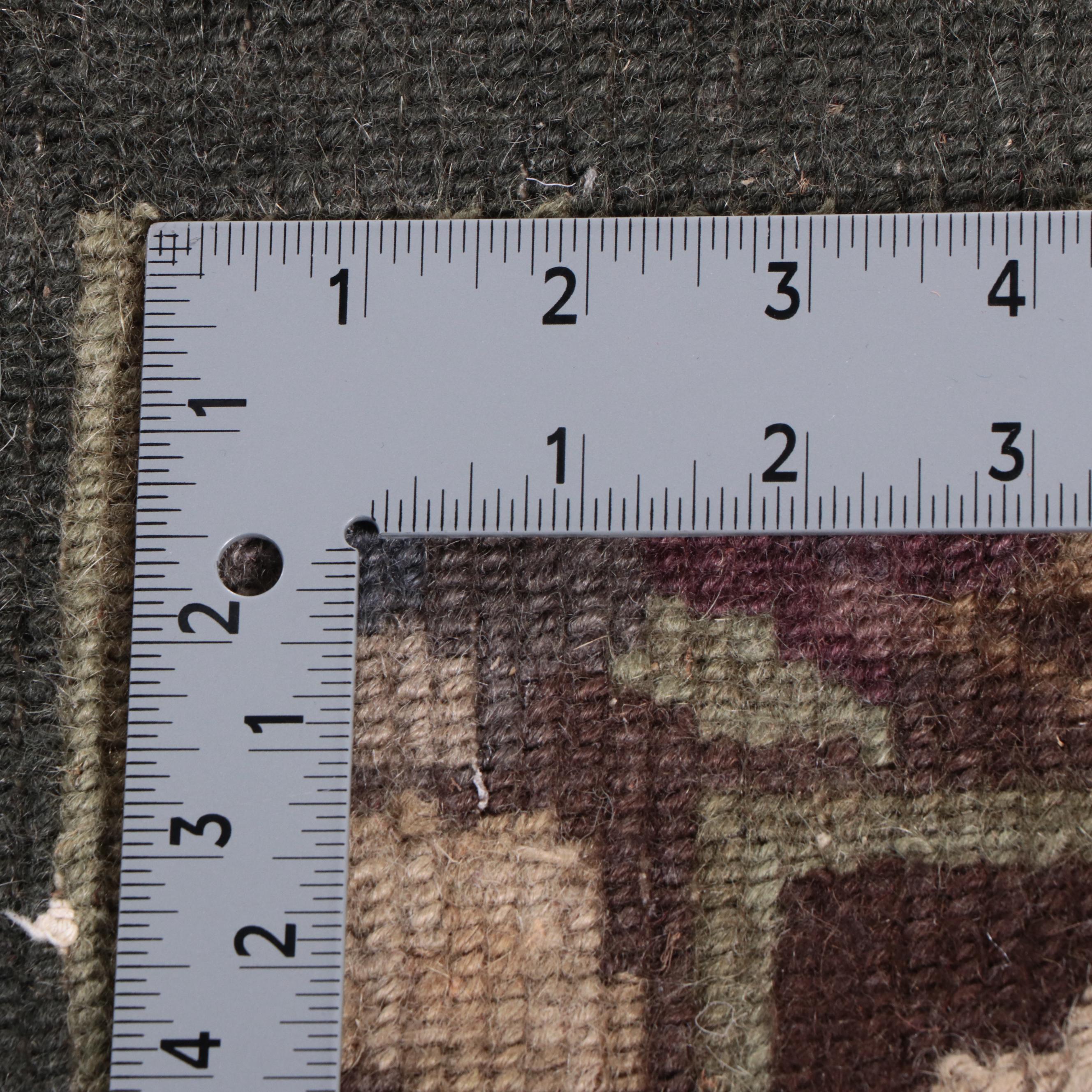 8' x 11'5 Hand-Knotted Kargil Collection Indian Jaipur Area Rug | EBTH