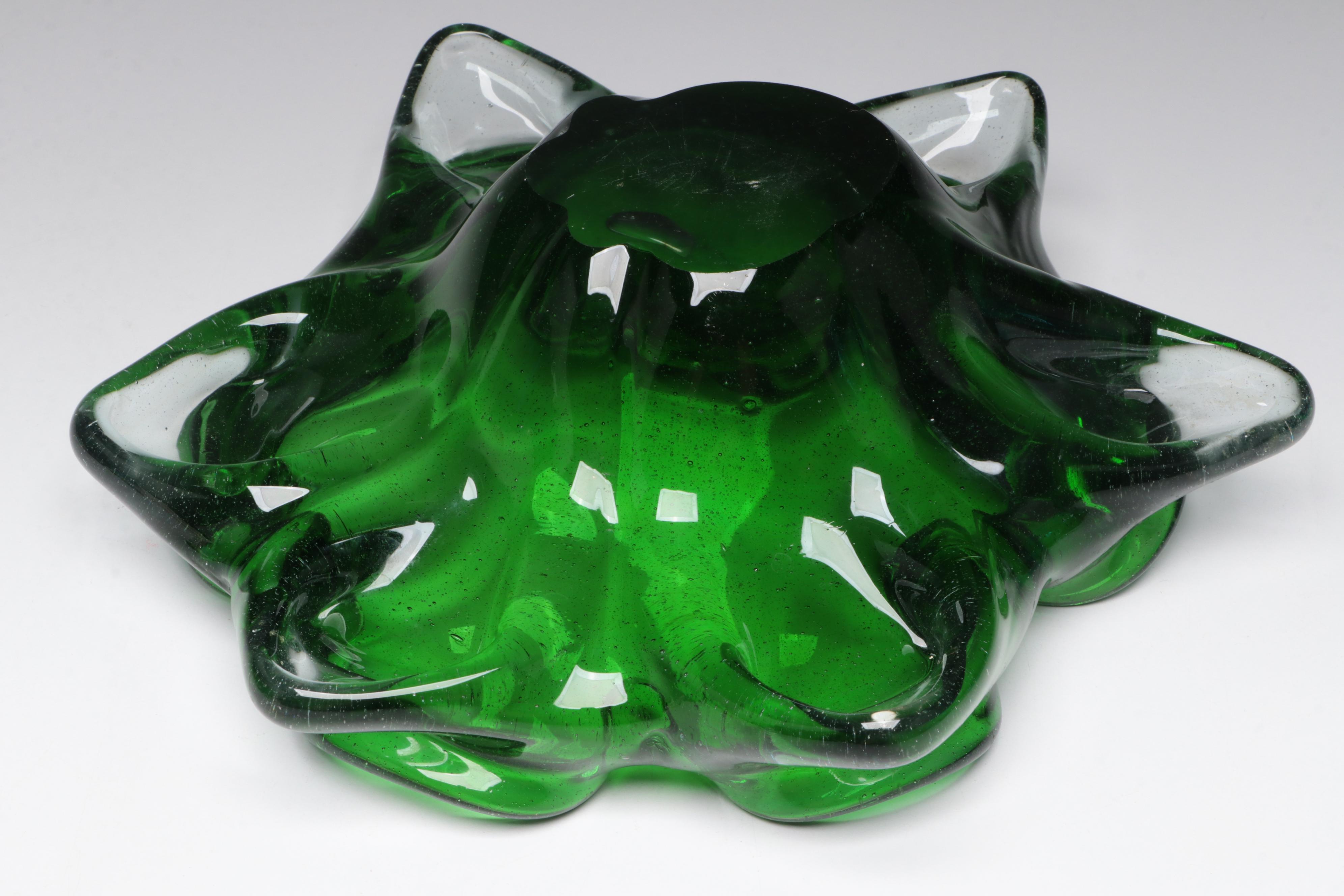 Lenox Organics Wave Turquoise Crystal with Other Glass Bowls and Vases