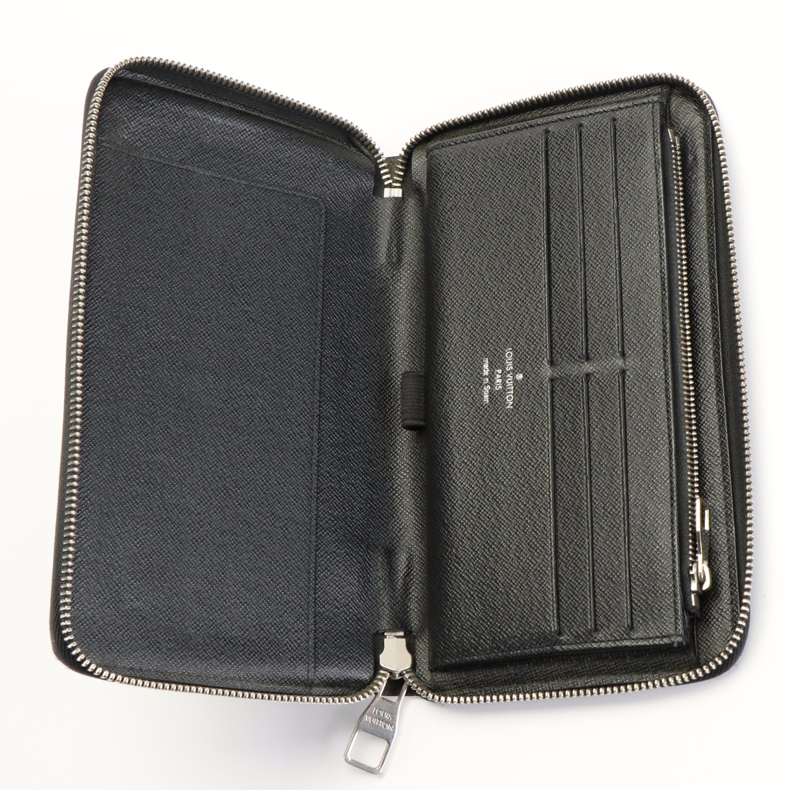 Louis Vuitton  Damier Graphite Zip Around Canvas Wallet