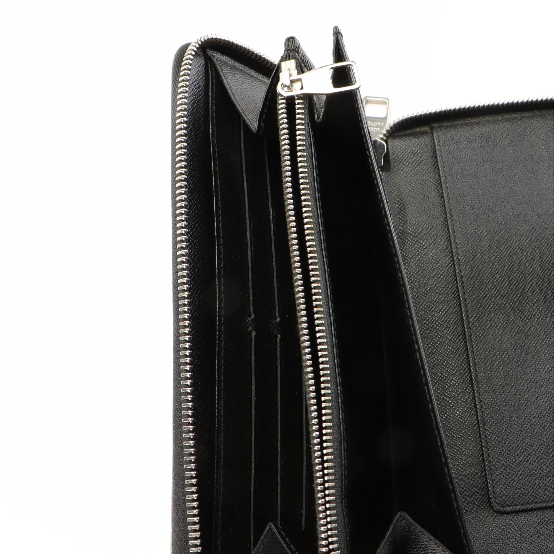 Louis Vuitton  Damier Graphite Zip Around Canvas Wallet