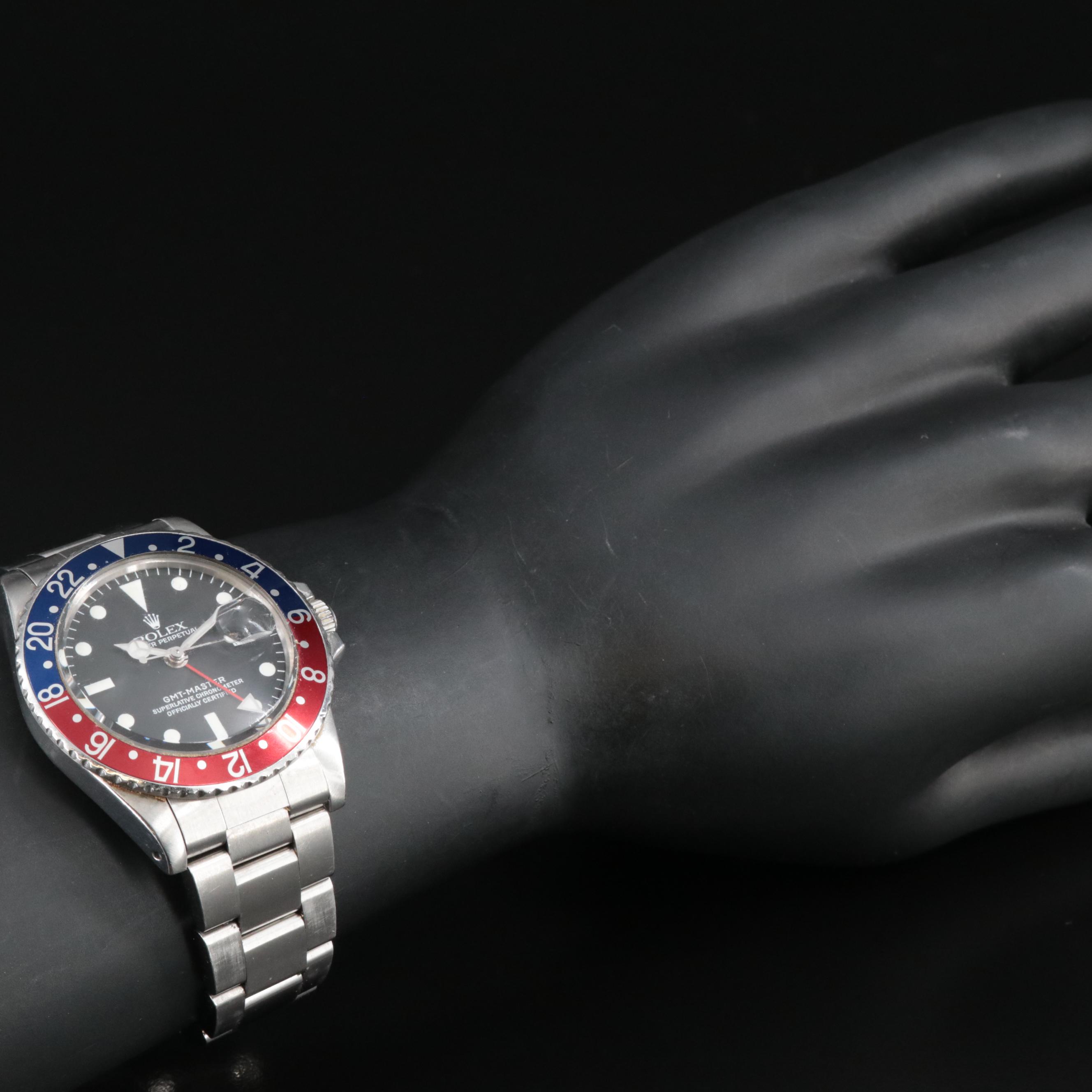 1968 Rolex GMT-Master "Pepsi" Bezel Watch