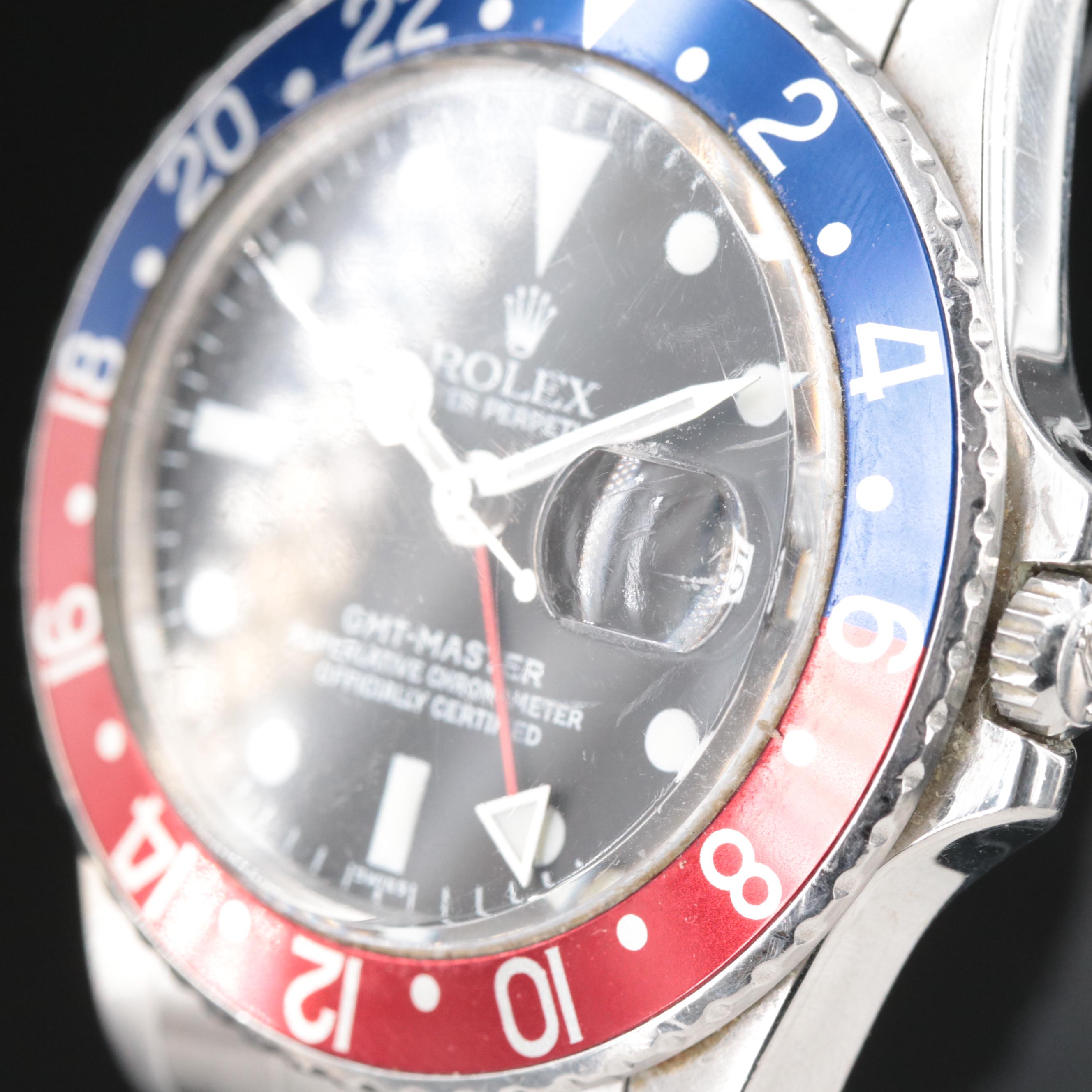 1968 Rolex GMT-Master "Pepsi" Bezel Watch
