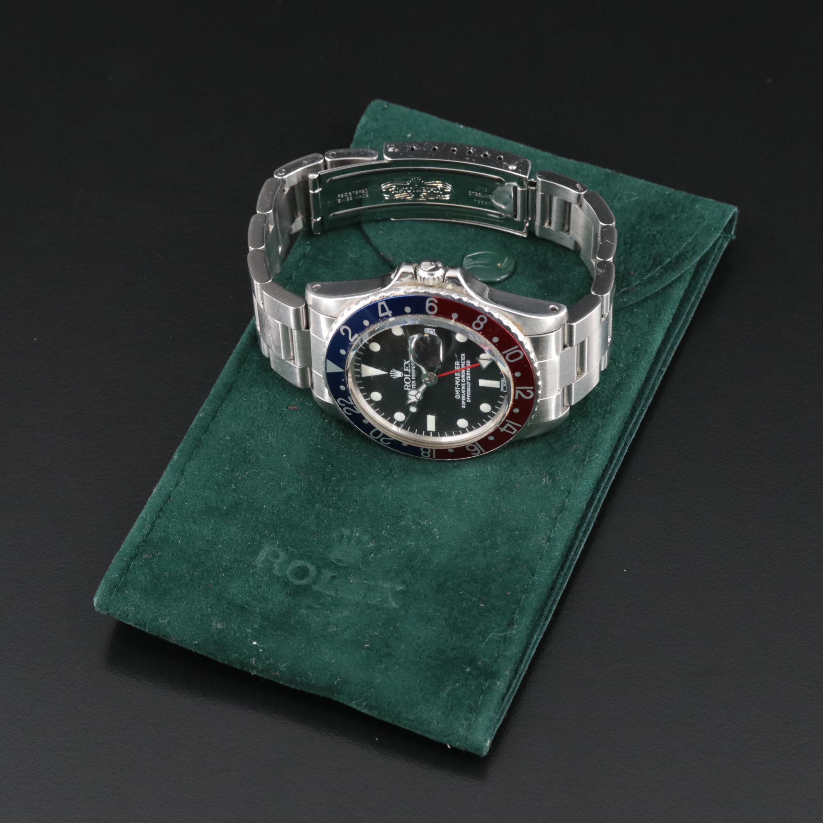 1968 Rolex GMT-Master "Pepsi" Bezel Watch