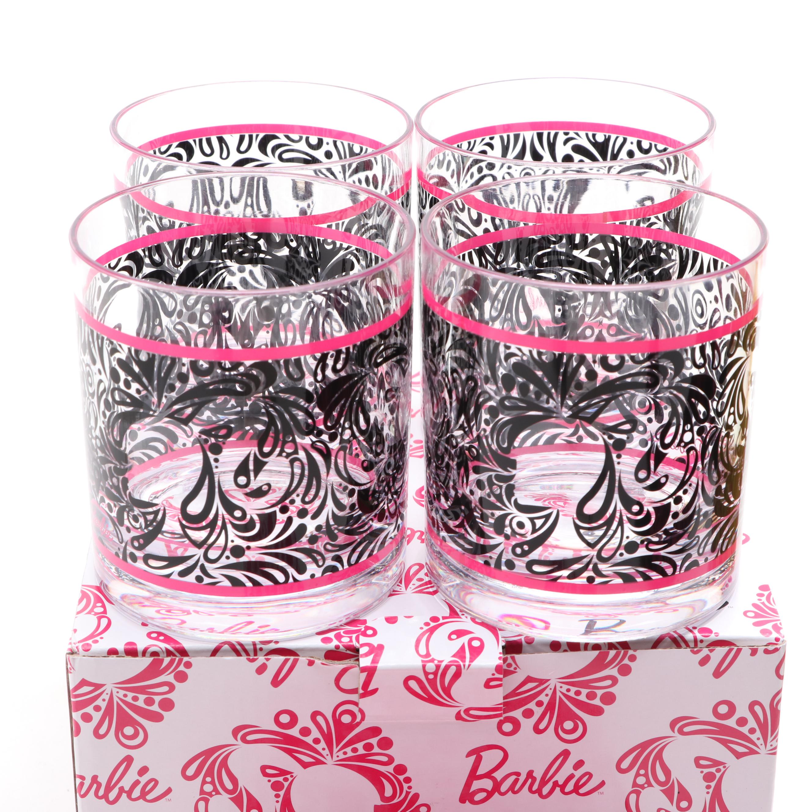 Barbie Christmas Stocking, Sandals, Playing Cards, Plastic Cups, and Stationary