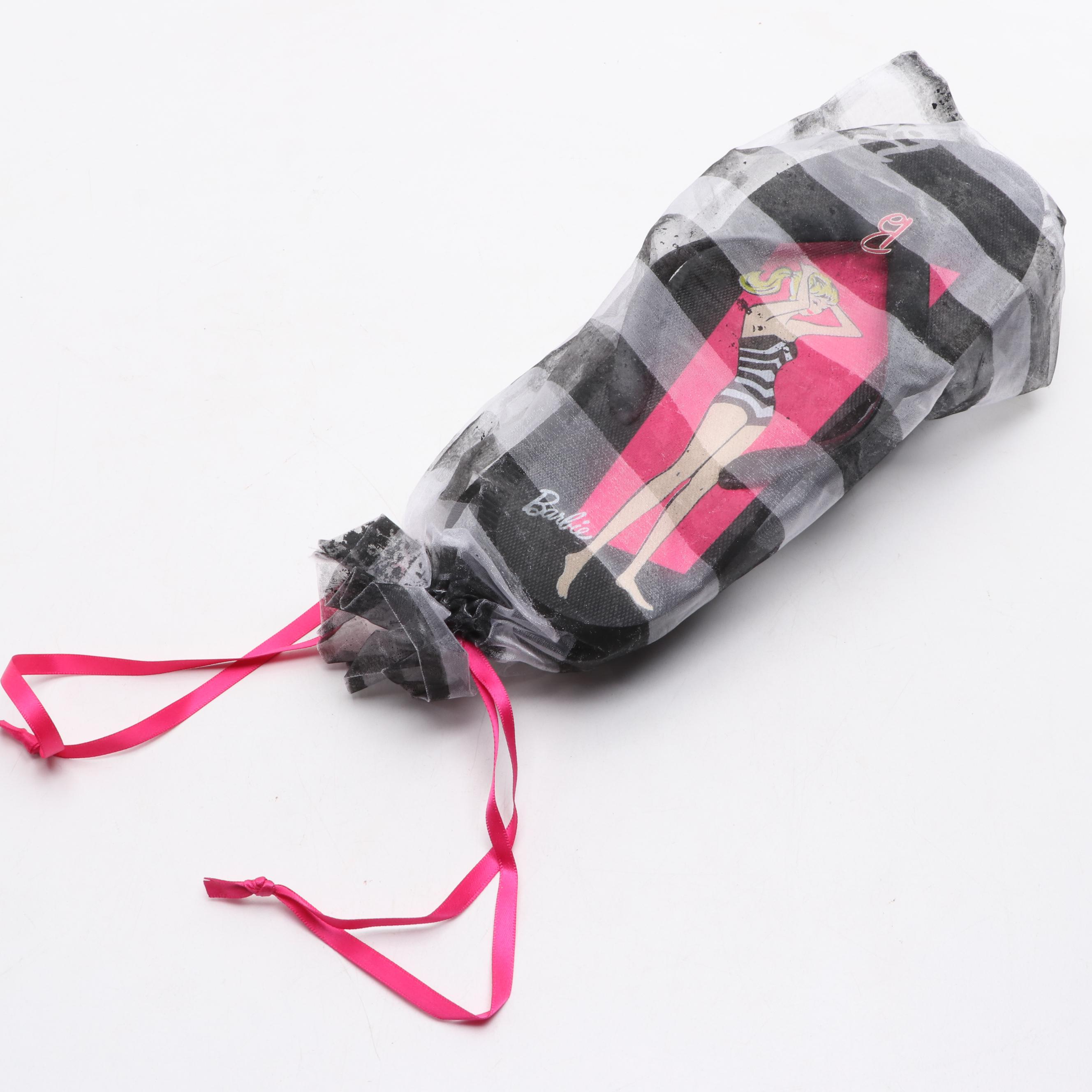 Barbie Christmas Stocking, Sandals, Playing Cards, Plastic Cups, and Stationary