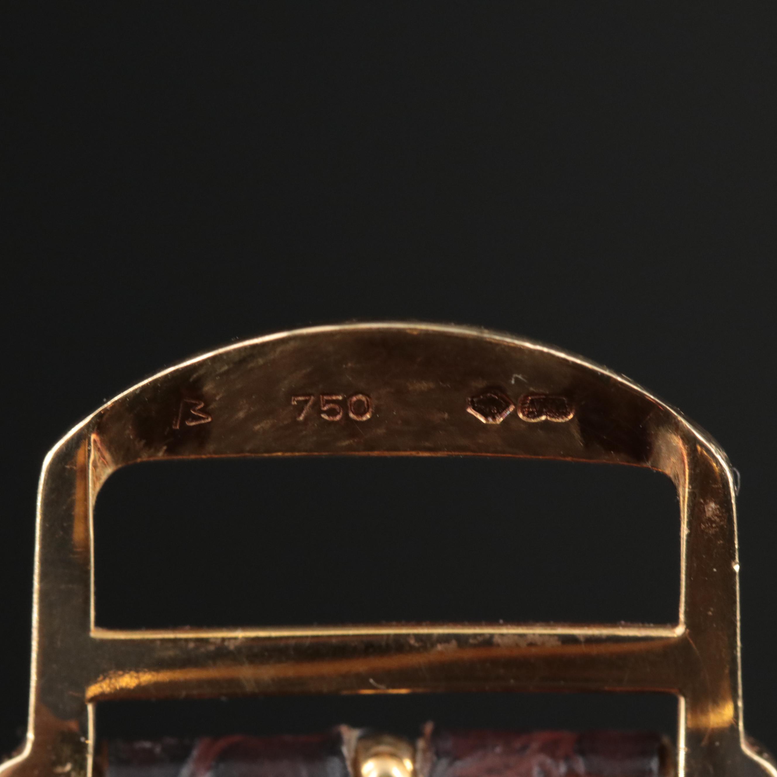 18K IWC Schaffhausen DaVinci Perpetual Calendar Watch