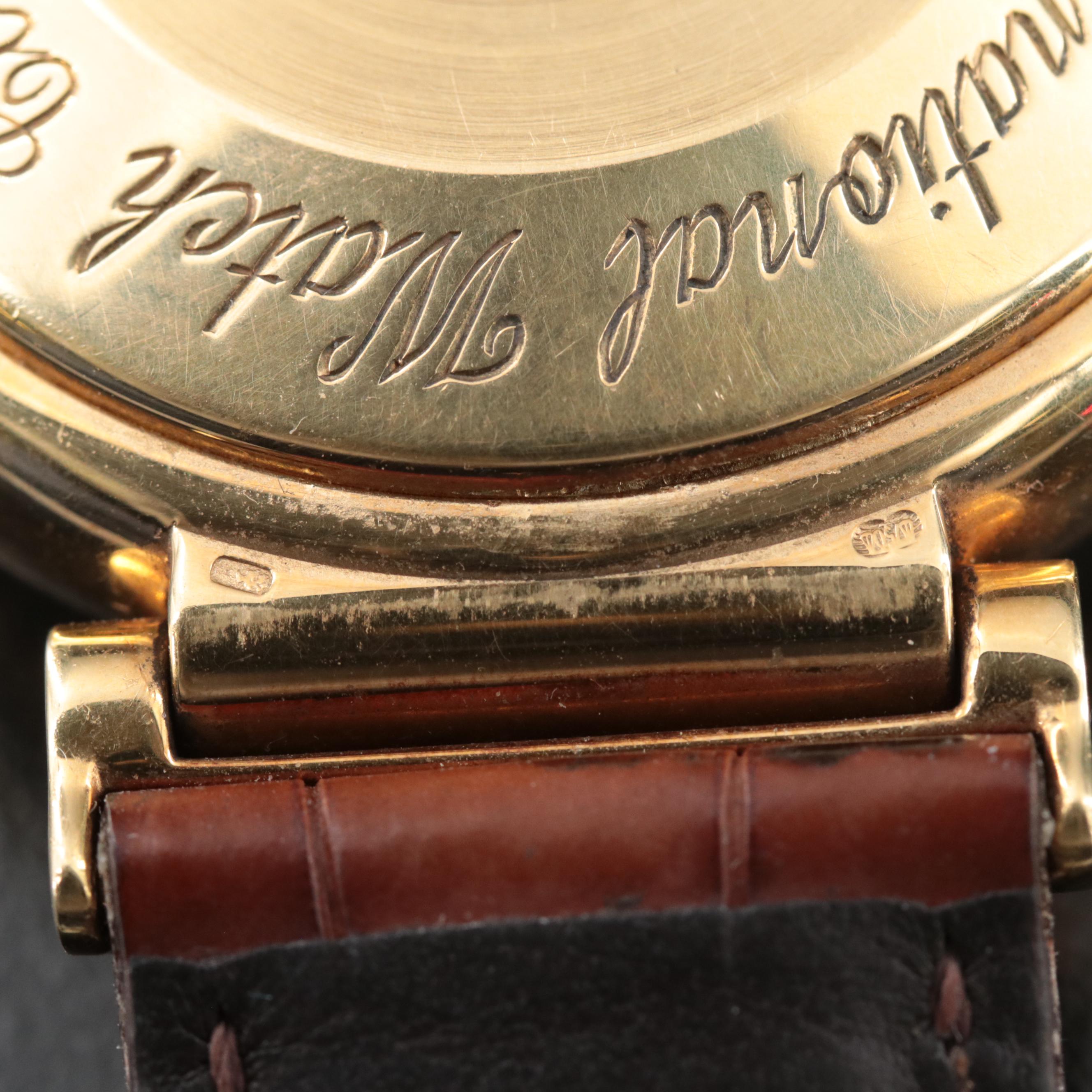 18K IWC Schaffhausen DaVinci Perpetual Calendar Watch