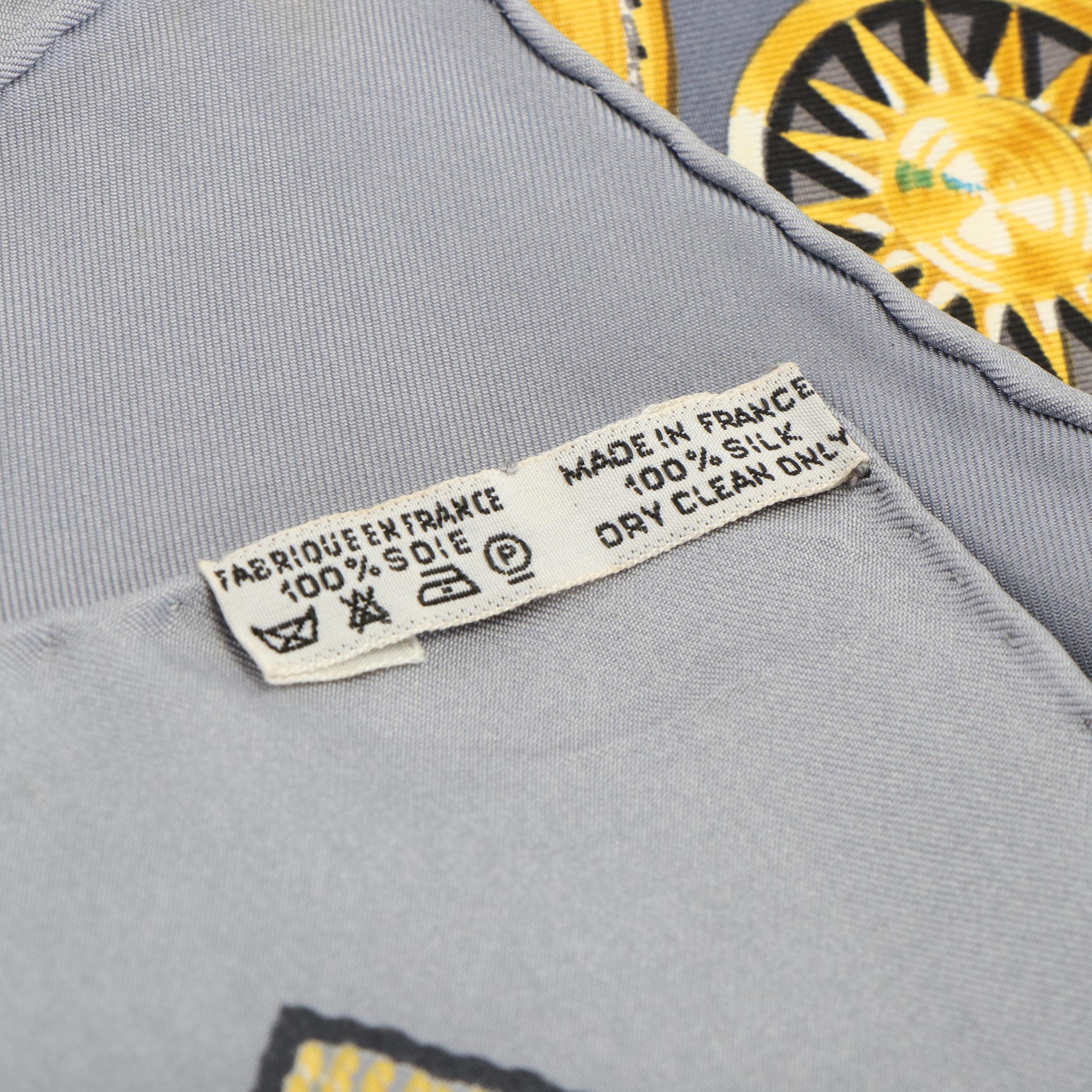 Hermès "Chevaiix de Trait" Silk Scarf