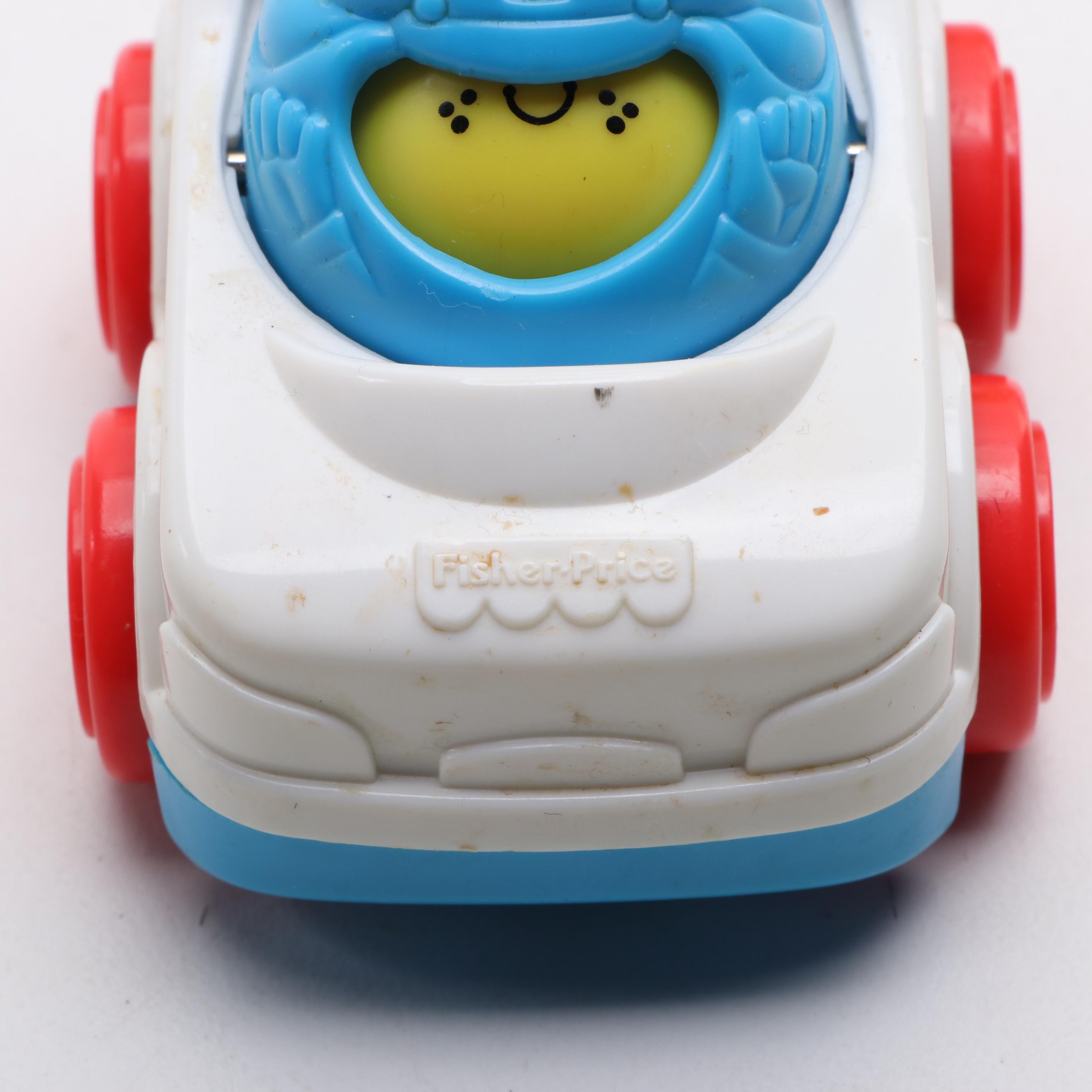 Fisher-Price "Jalopy" Pull Along Toy, Burger King "Mr. Potato Head" Plush, More