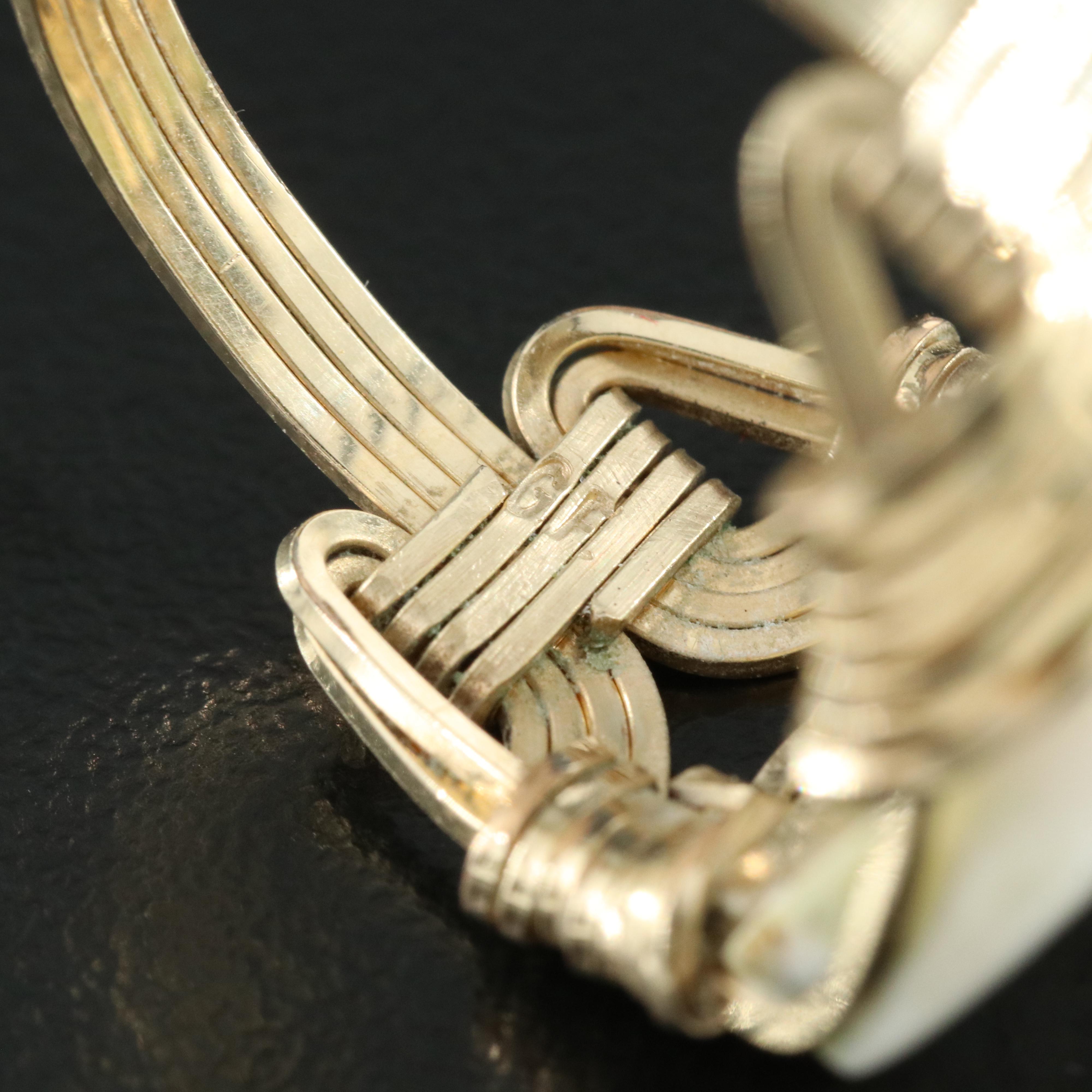 14K Gold-Filled Hand Carved Bone Scrimshaw Ring