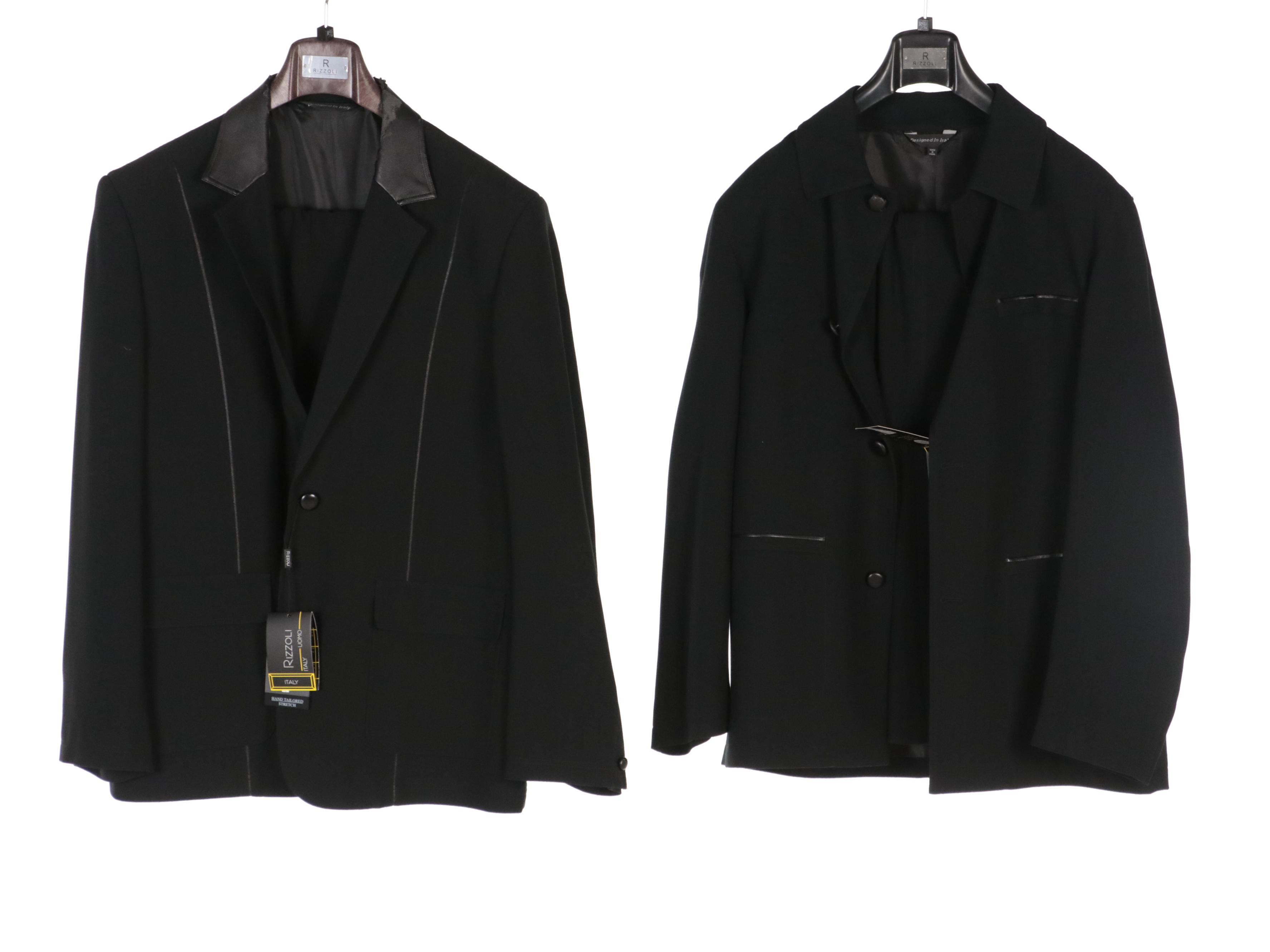 Men's Rizzoli Striped 2-Piece Suits, New With Tags