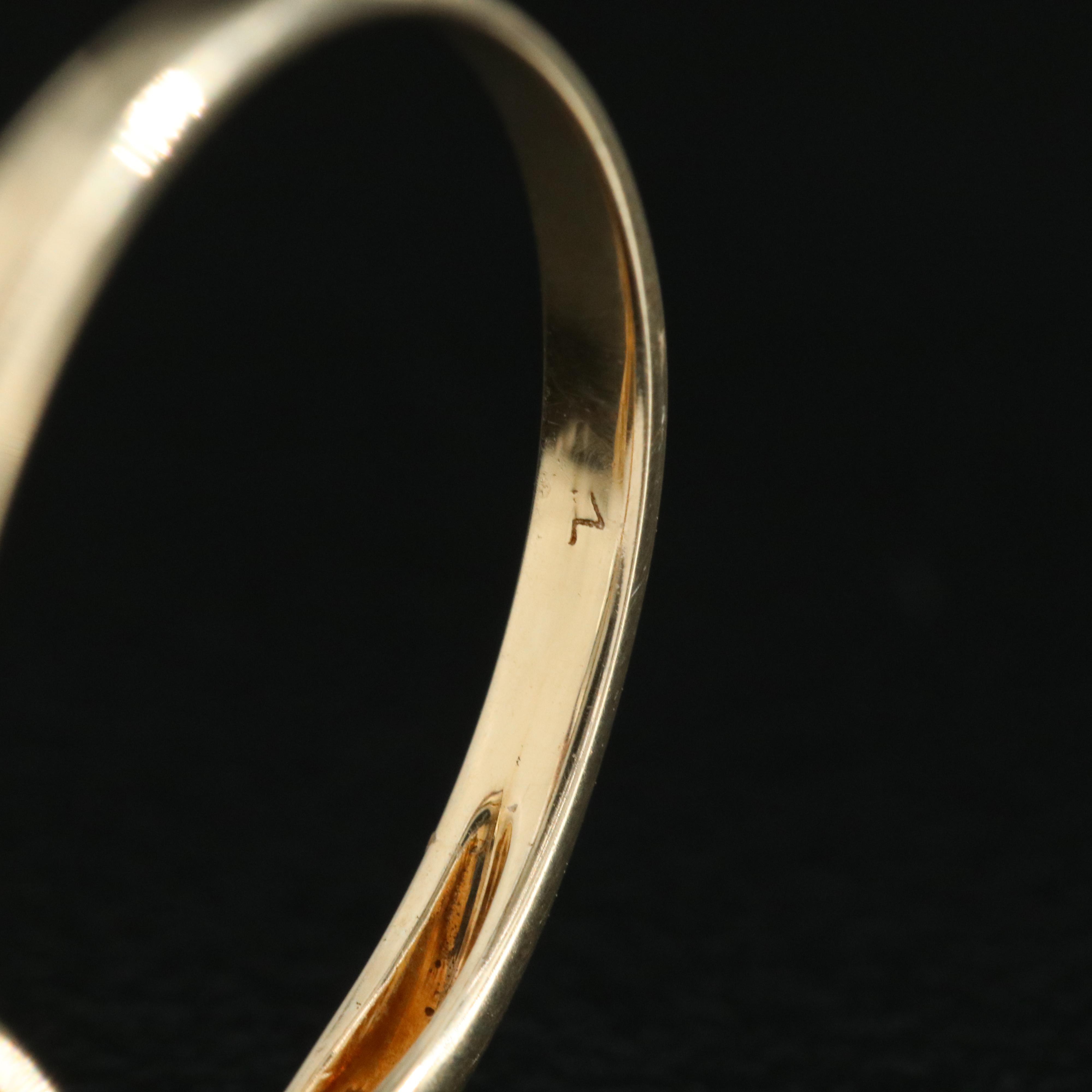 14K Sapphire and Diamond Enhancer Ring