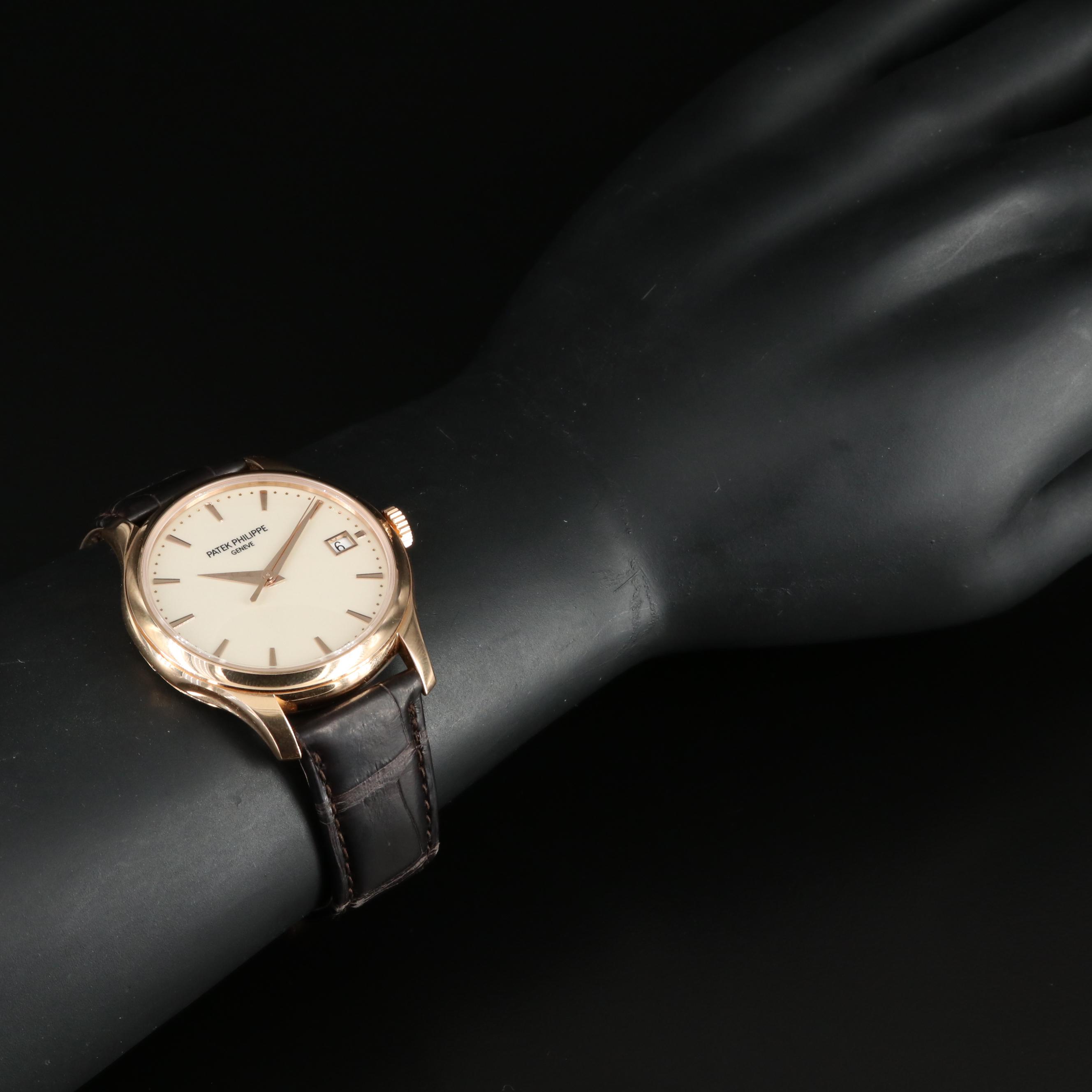 18K Rose Gold Patek Philippe Calatrava Ref. 5227R-001 Watch