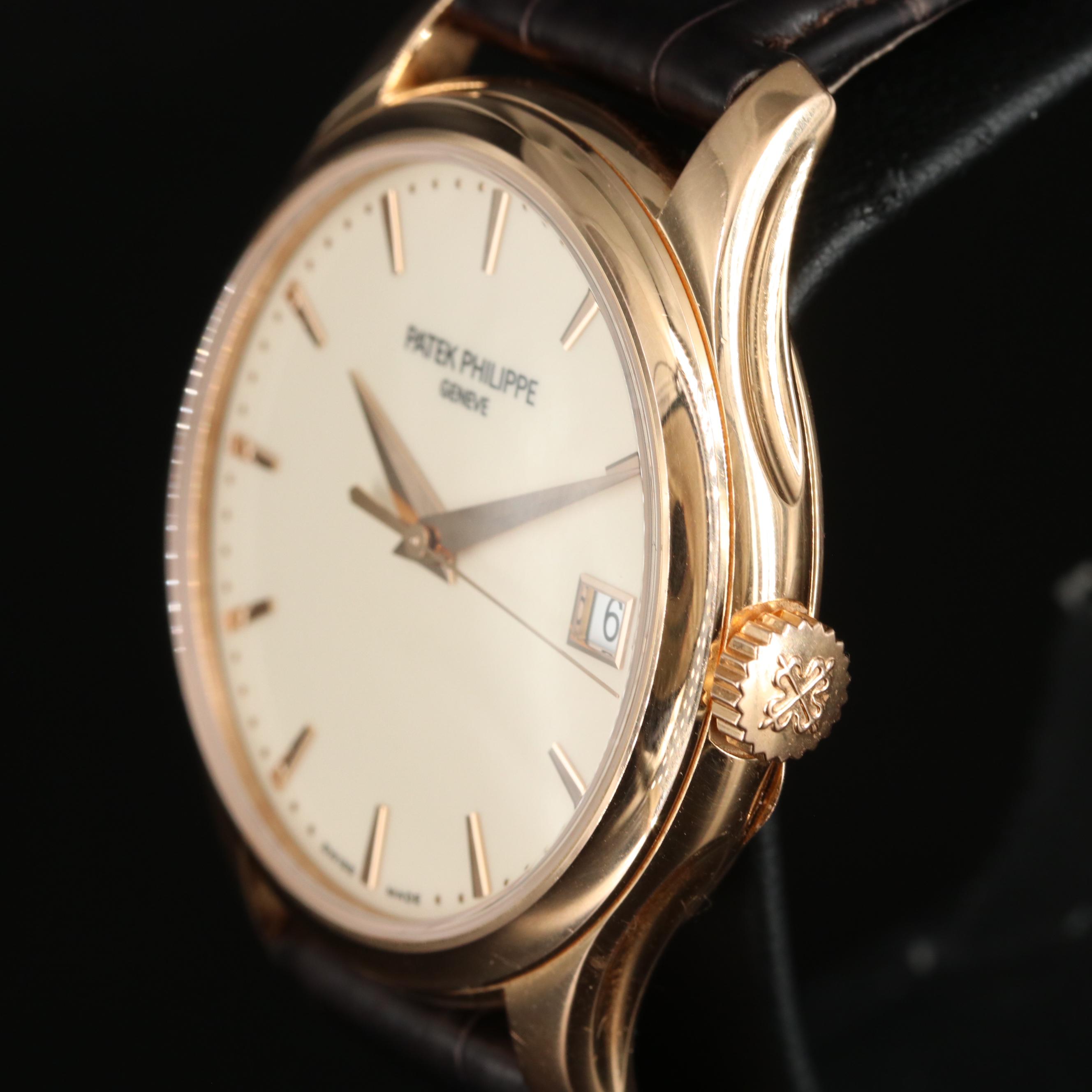 18K Rose Gold Patek Philippe Calatrava Ref. 5227R-001 Watch