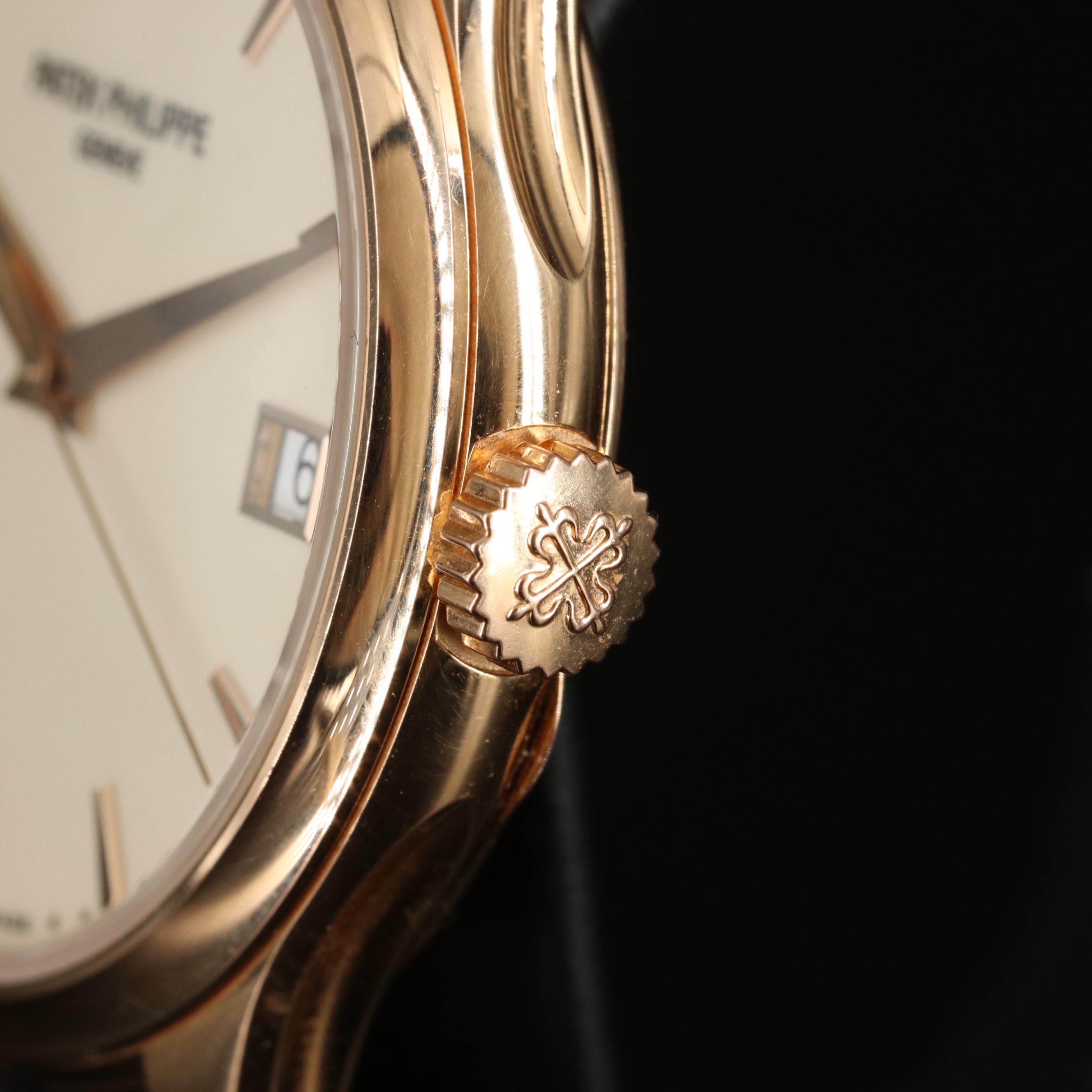 18K Rose Gold Patek Philippe Calatrava Ref. 5227R-001 Watch