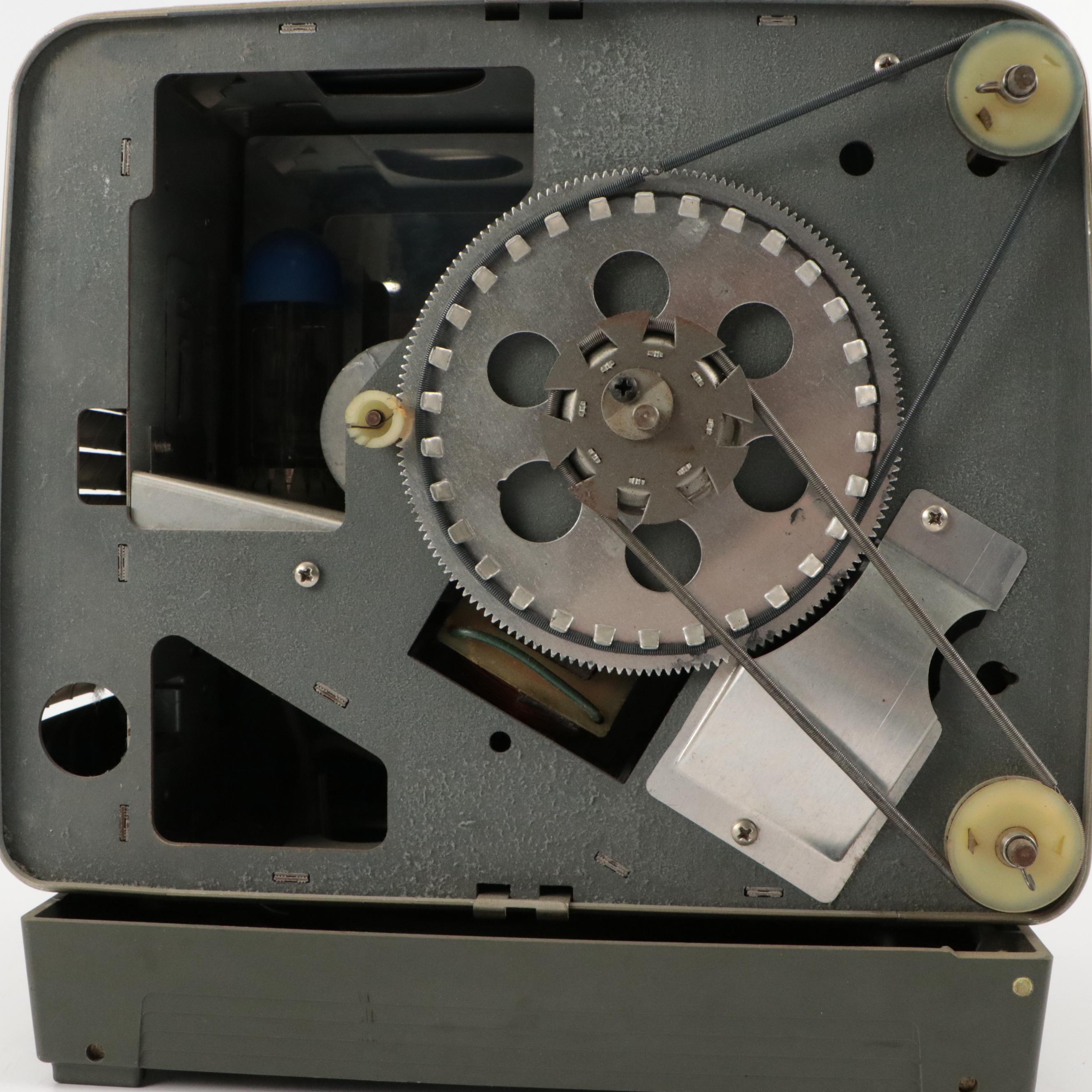 Kodak Brownie 500 Movie Projector and Kindermann 35mm Slide Viewer, Mid-20th C