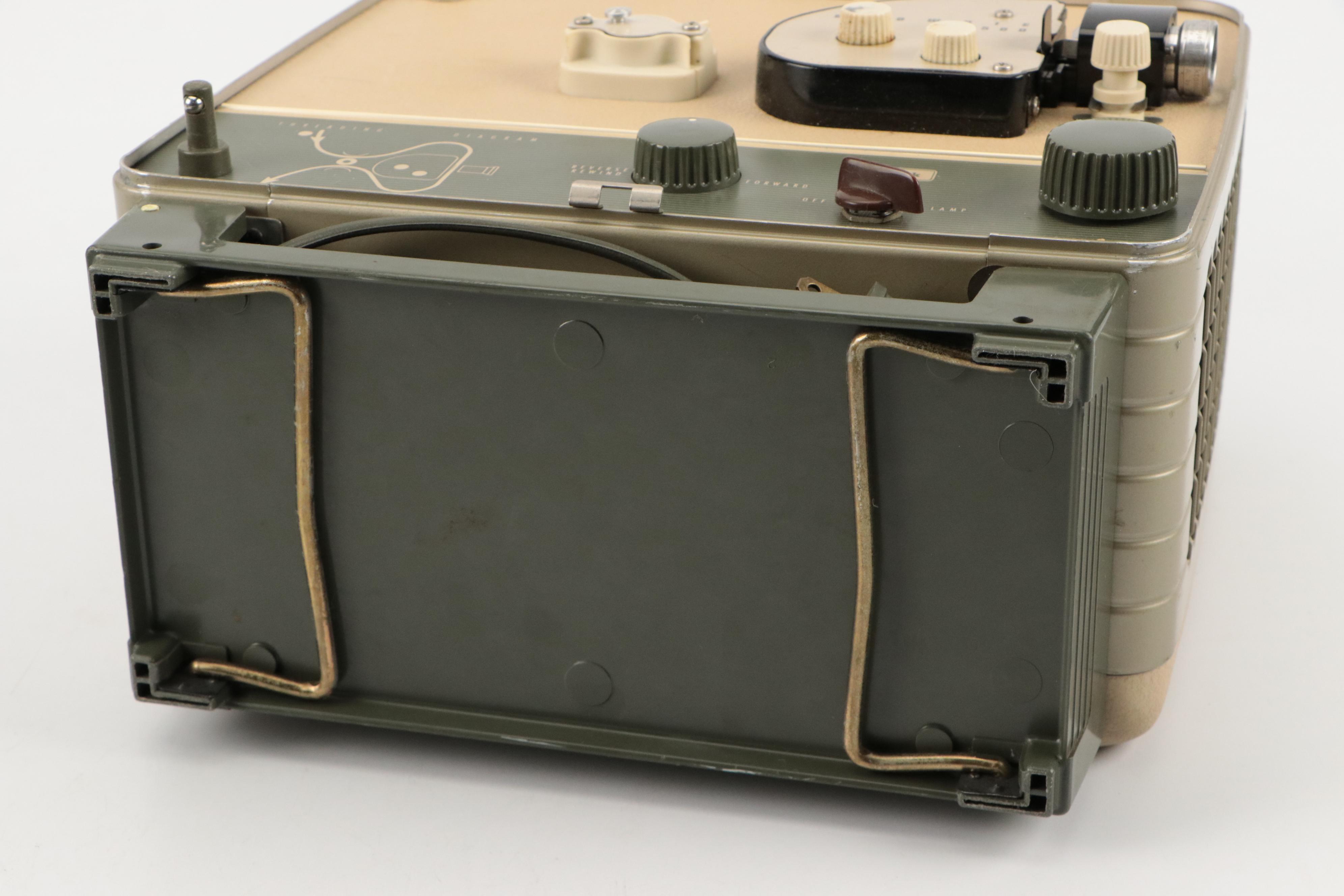 Kodak Brownie 500 Movie Projector and Kindermann 35mm Slide Viewer, Mid-20th C