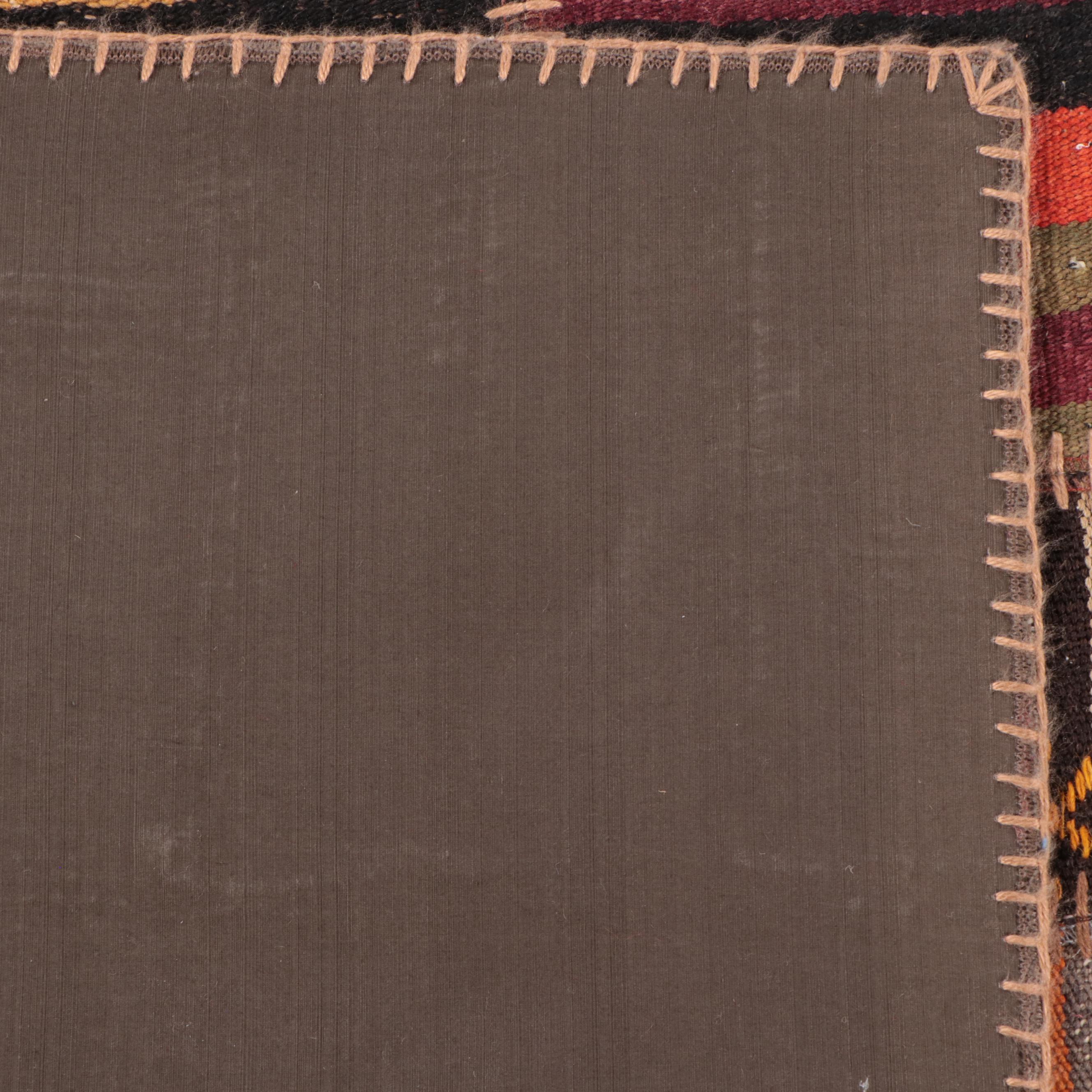 6'7 x 9'10 Handmade Turkish Pieced Patchwork Area Rug