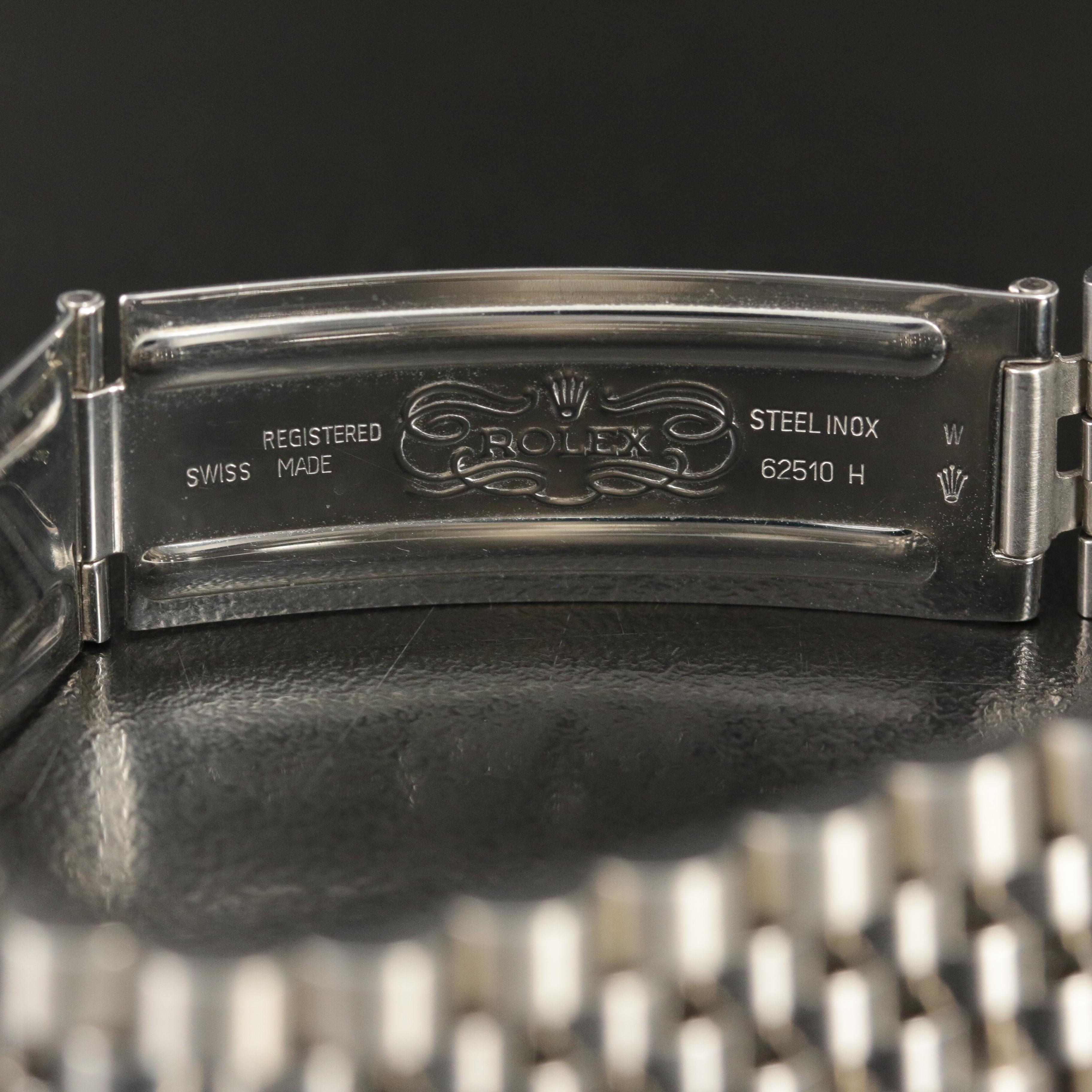 1973 Rolex Datejust Engine-Turned Bezel, Pie Pan Dial Watch