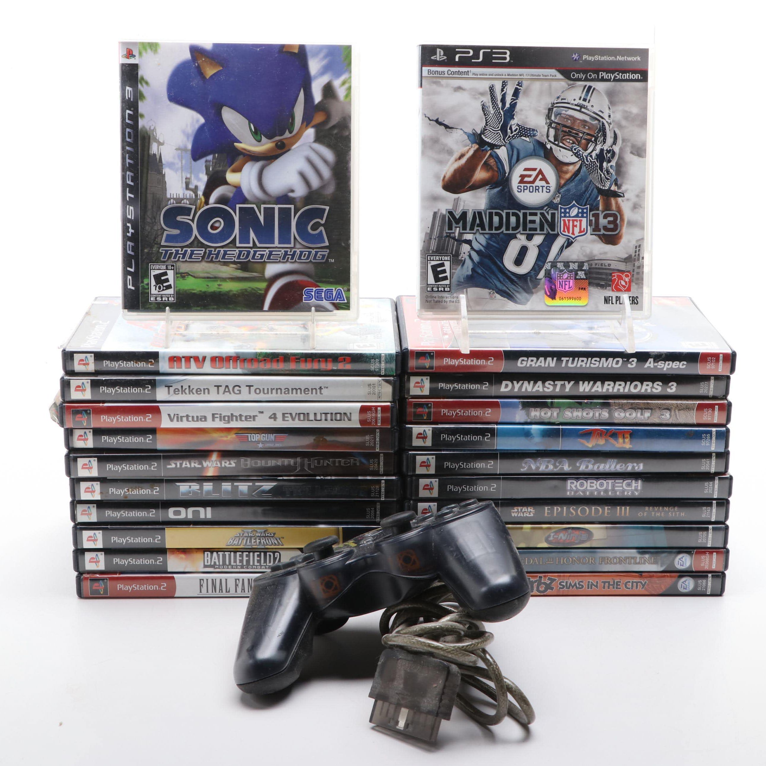 PlayStation 2 and PlayStation 3 Video Games Featuring "Oni", "INinja
