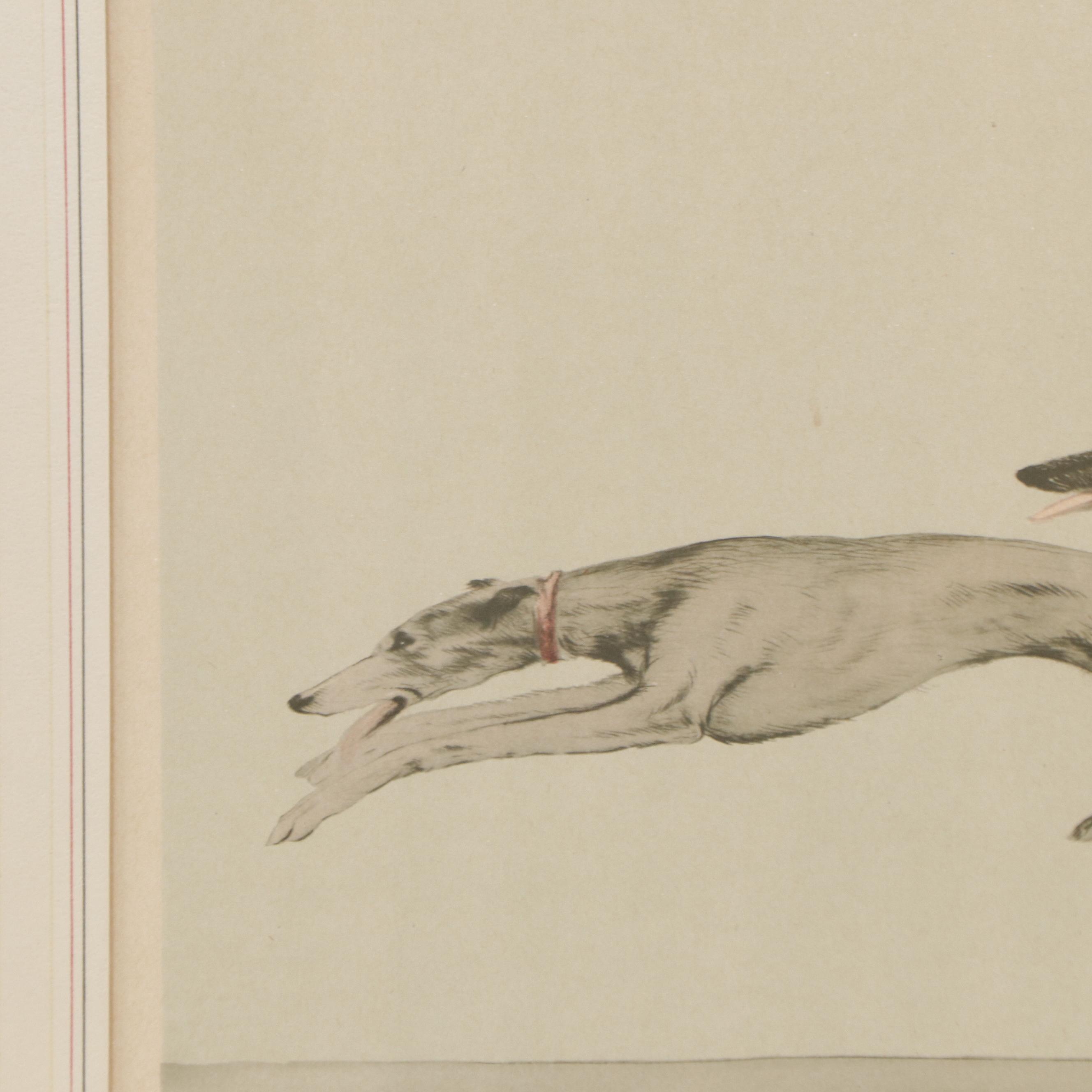 Halftone After Louis Icart "Vitesse (Speed II)"