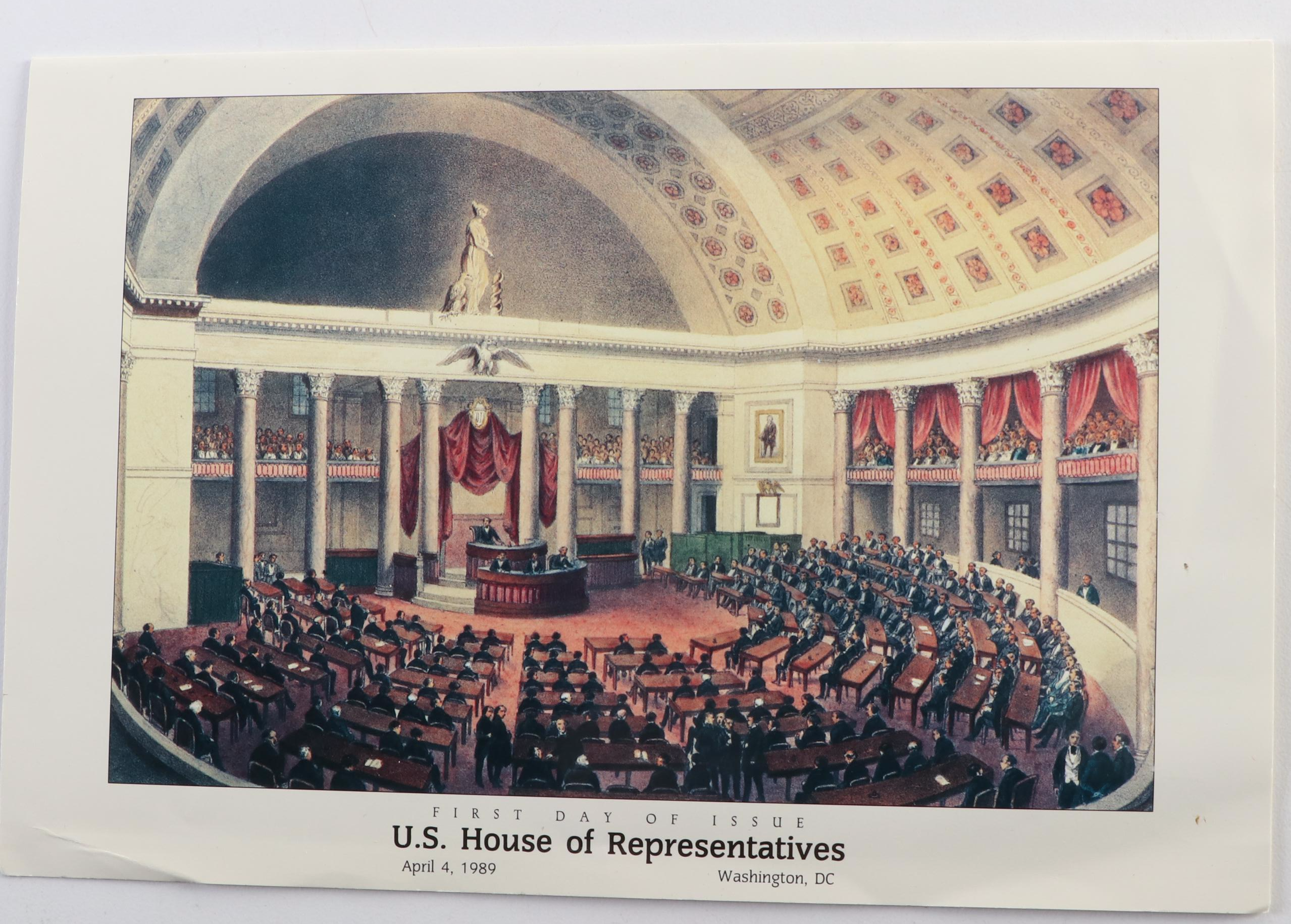 Jimmy Carter, Walter Mondale and George Bush Signed Prints with Letters, More