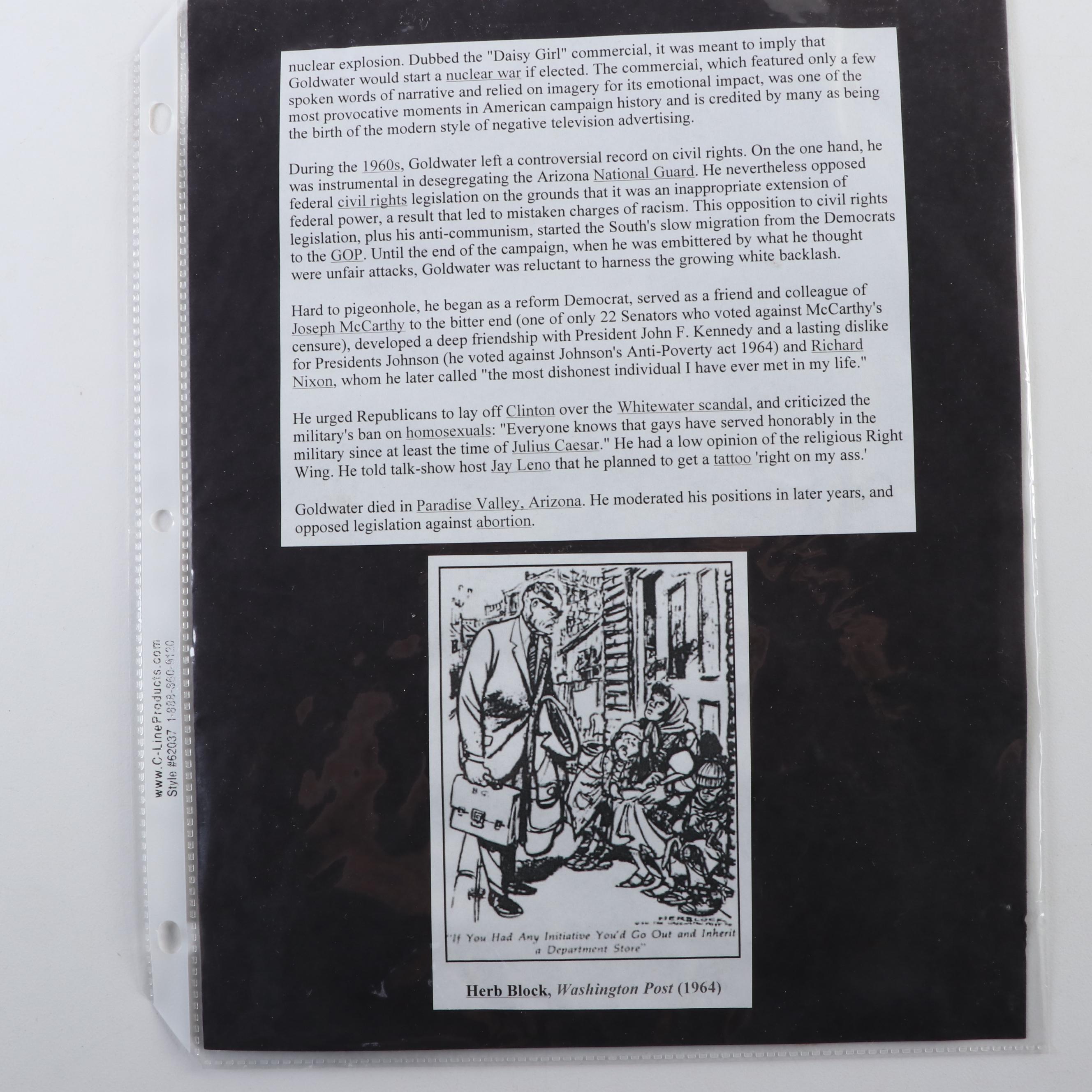 Jimmy Carter, Walter Mondale and George Bush Signed Prints with Letters, More