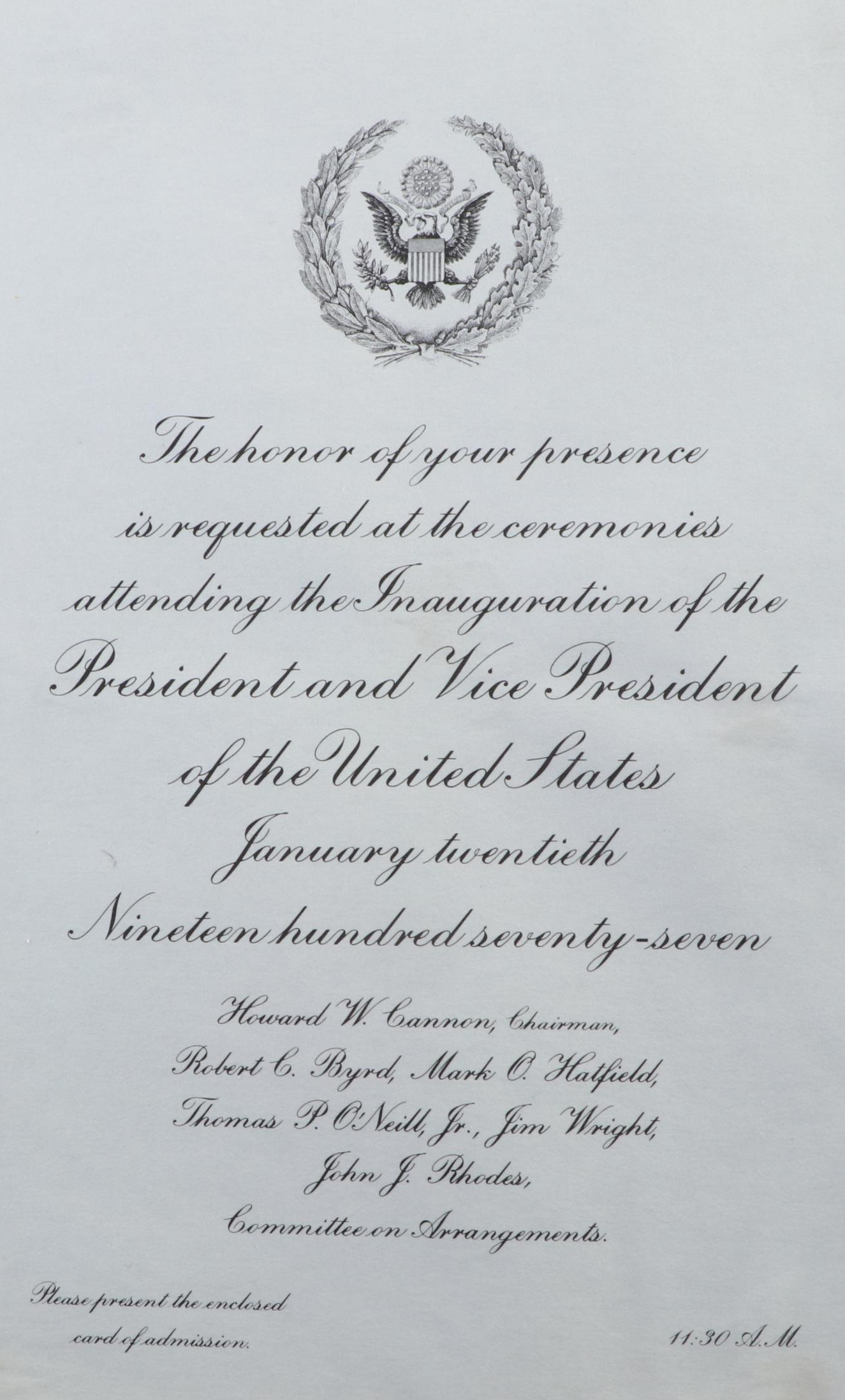 Jimmy Carter, Walter Mondale and George Bush Signed Prints with Letters, More